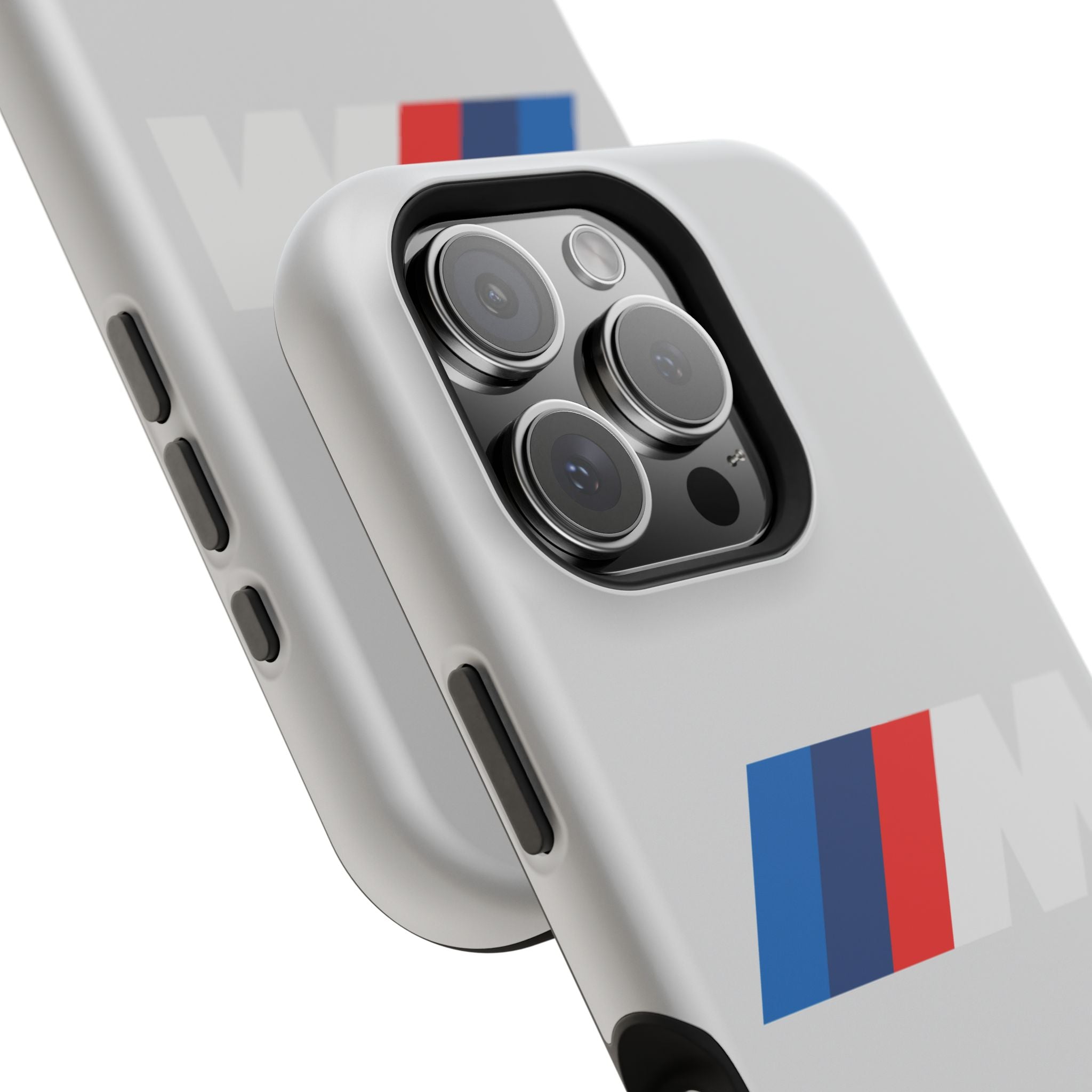 M badge inspired Magnetic Tough Cases