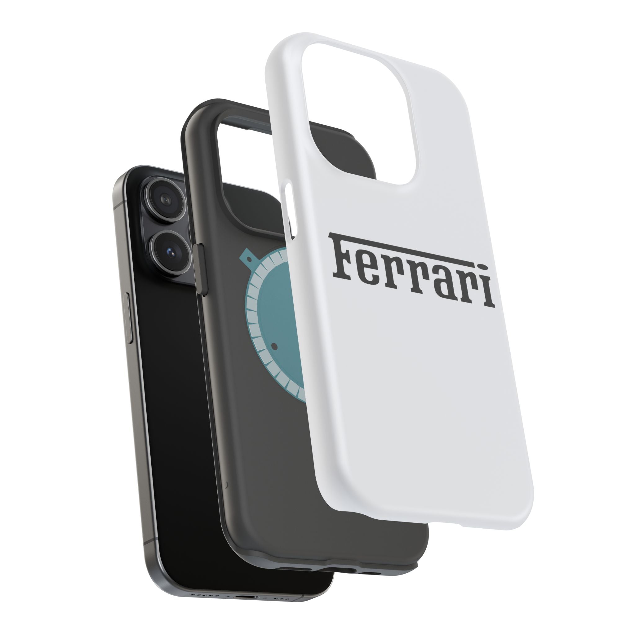 Ferrari Bianco Avus inspired Magnetic Tough Cases