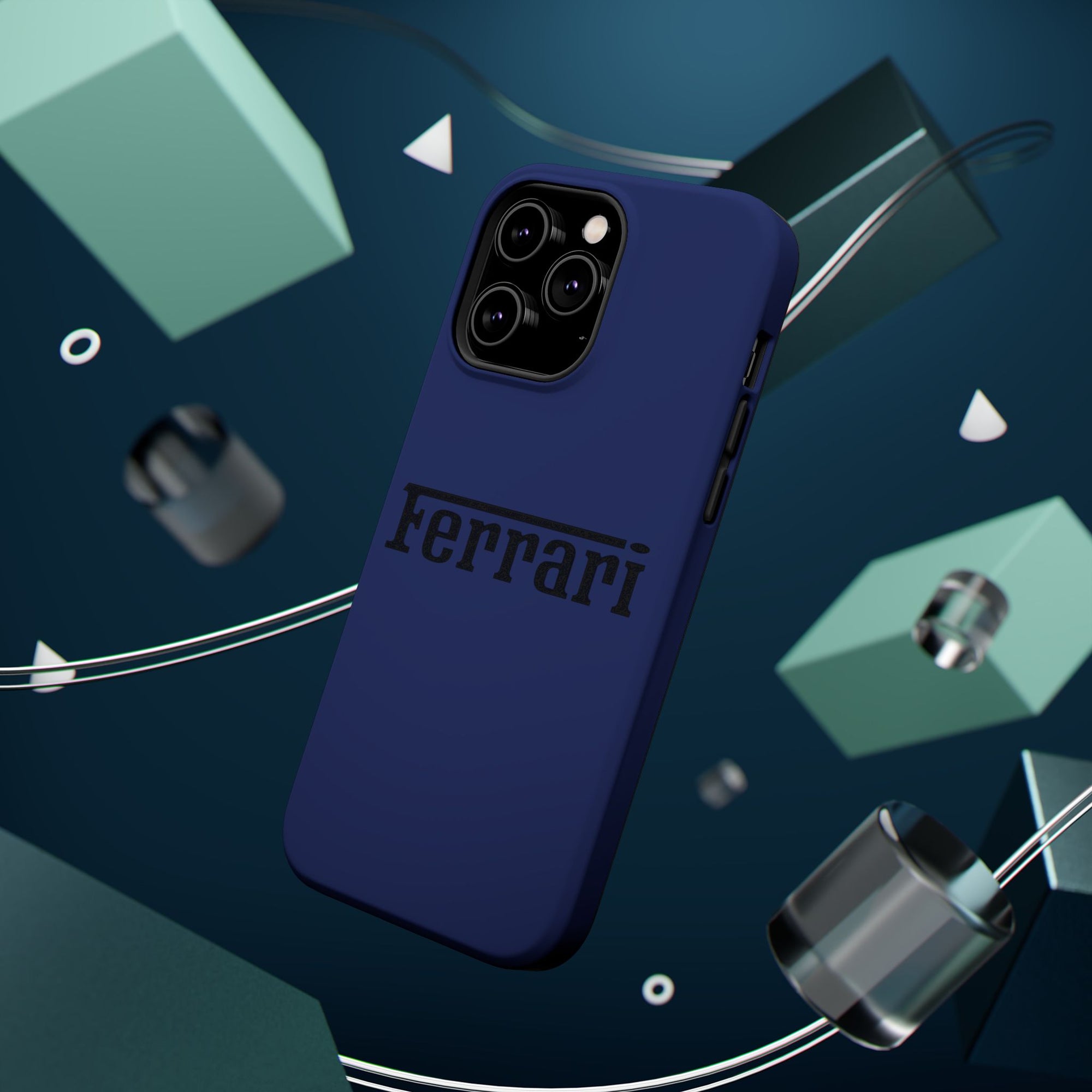 Ferrari Blu Pozzi inspired Magnetic Tough Cases