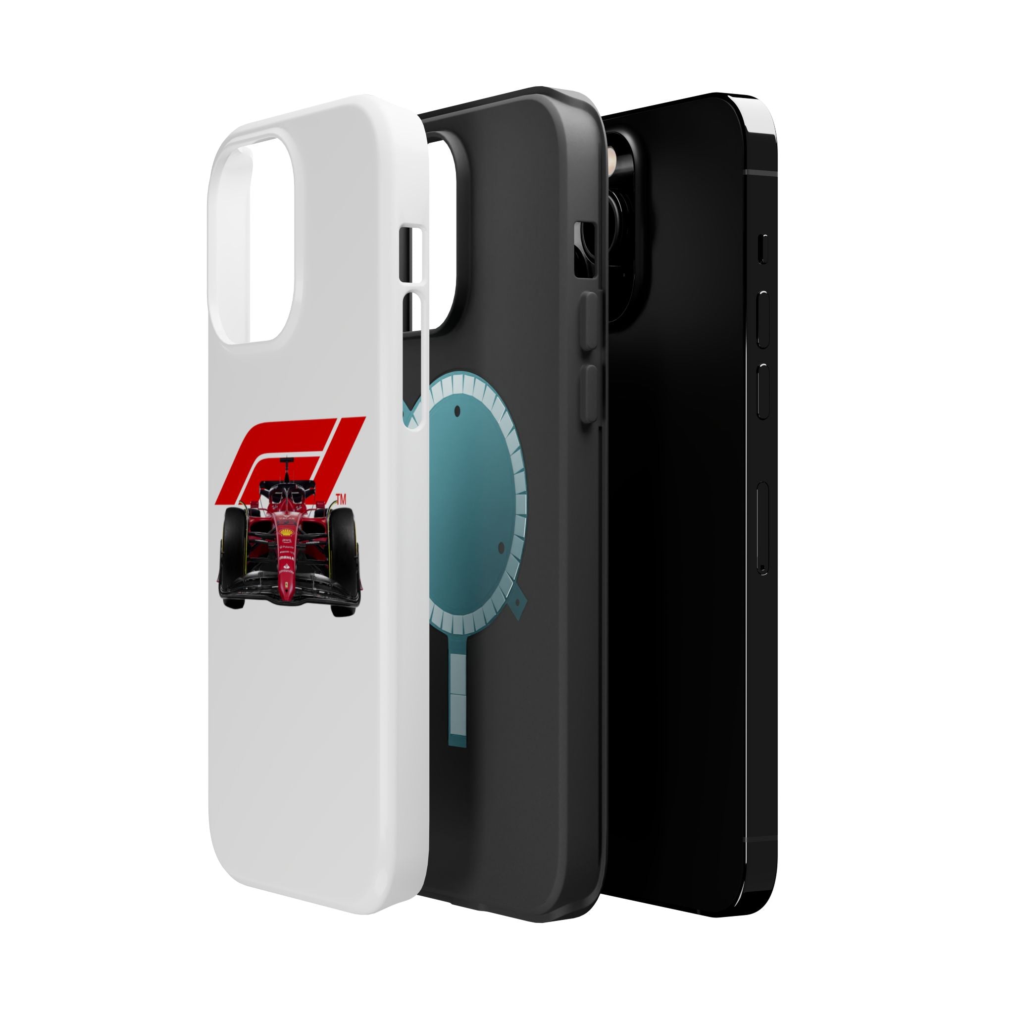 F1 inspired magnetic Tough Cases