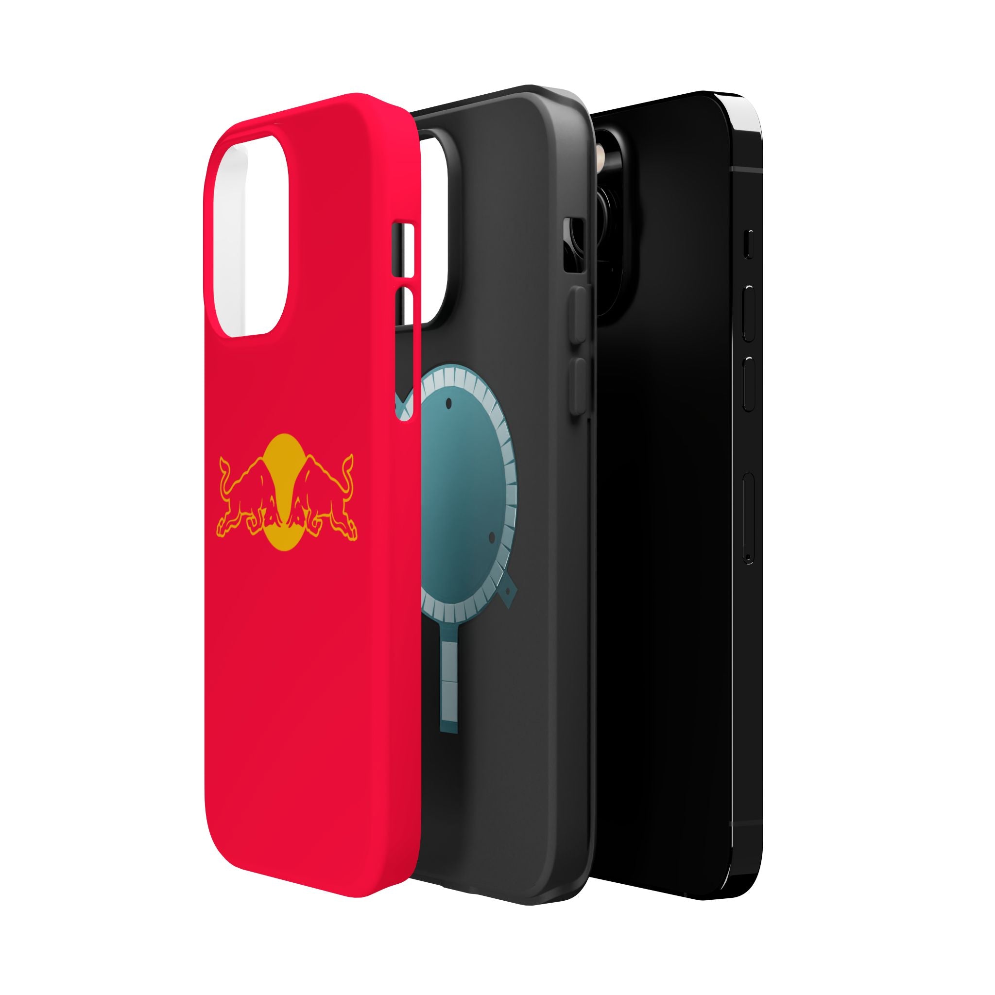 Red Bull red inspired Magnetic Tough Cases