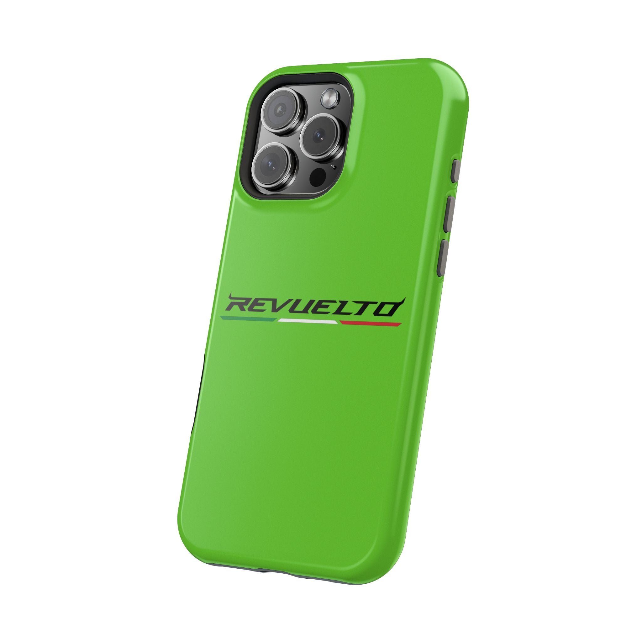 Lamborghini Revuelto Green inspired Magnetic Tough Cases
