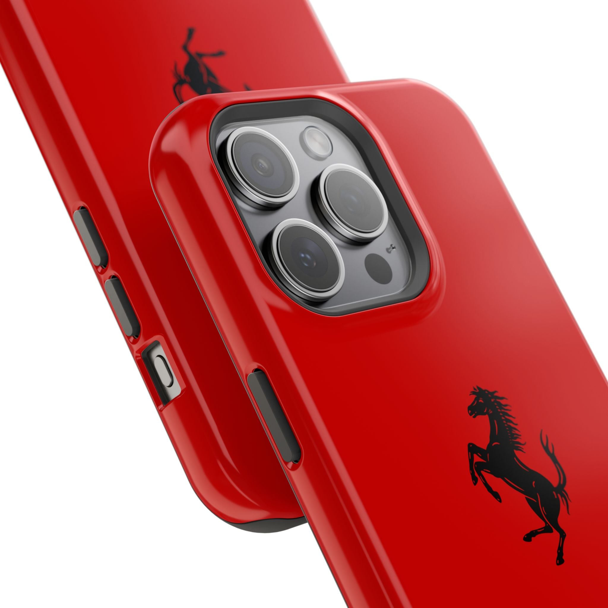 Ferrari horse Rosso Corsa inspired Magnetic Tough Cases