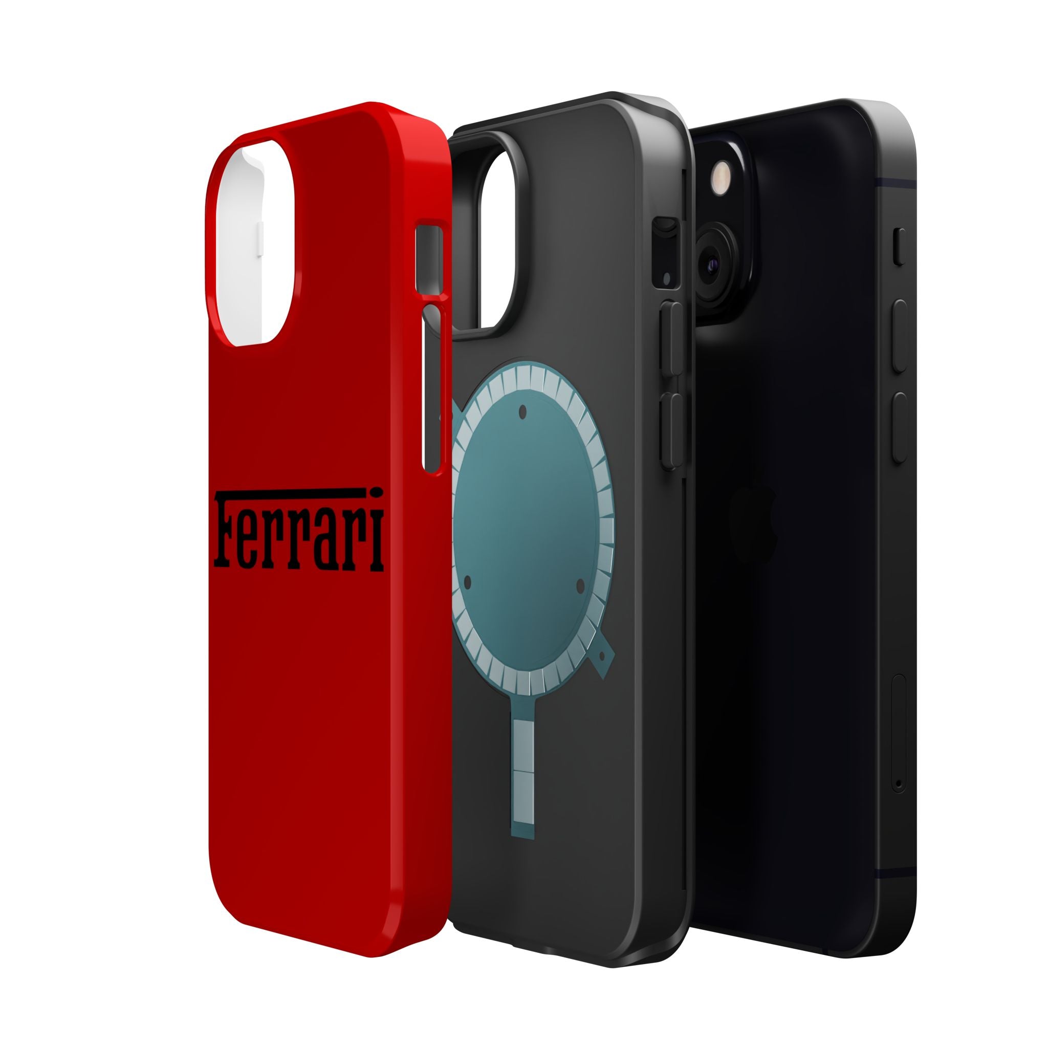 Ferrari Rosso corsa inspired Magnetic Tough Cases