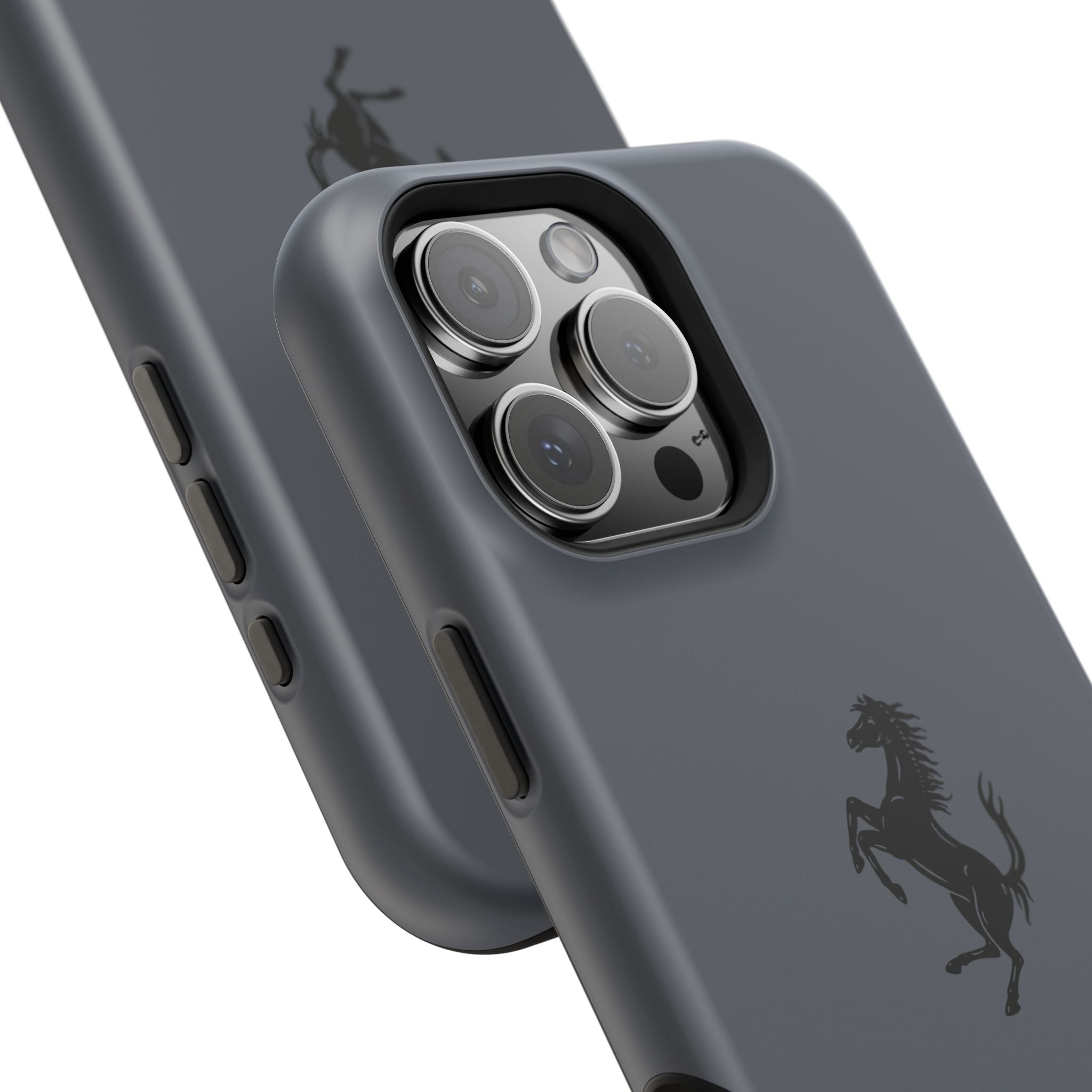 Ferrari horse Grigio silverstone inspired Magnetic Tough Cases