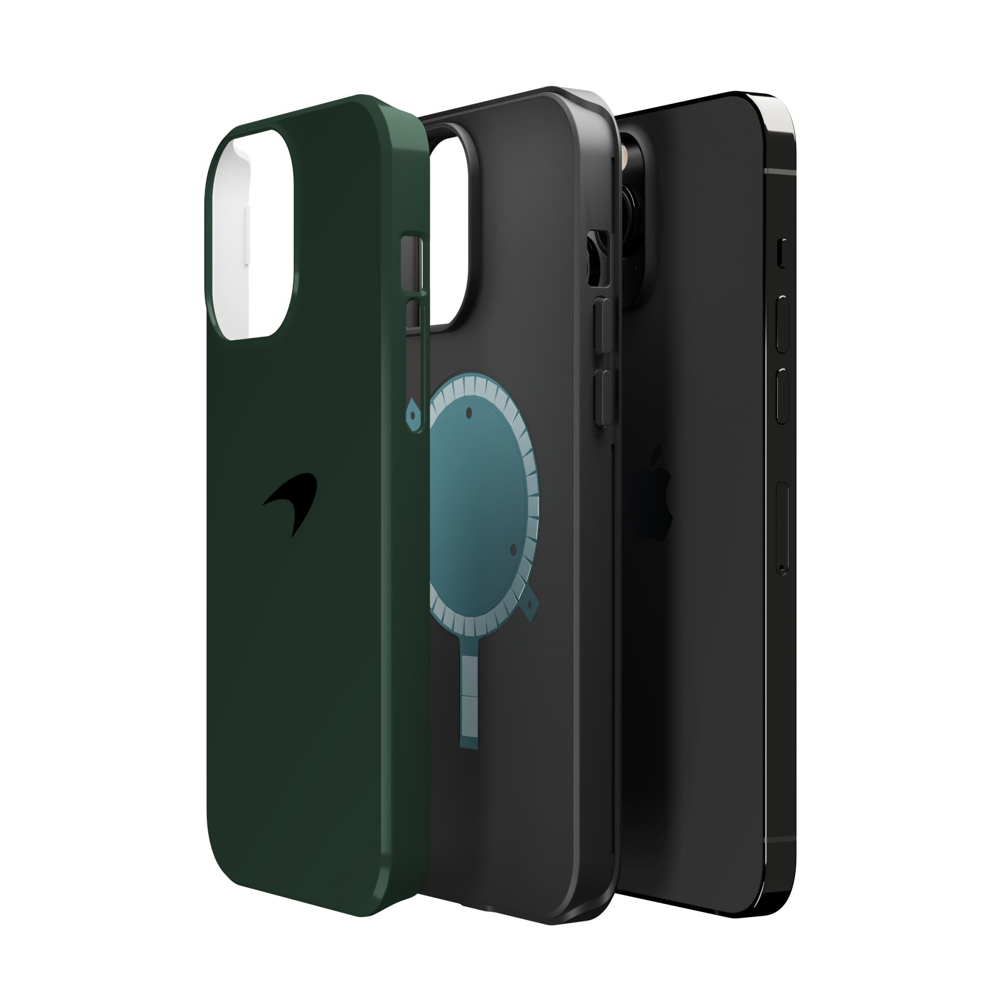 Racing green mclaren inspired Magnetic Tough Cases