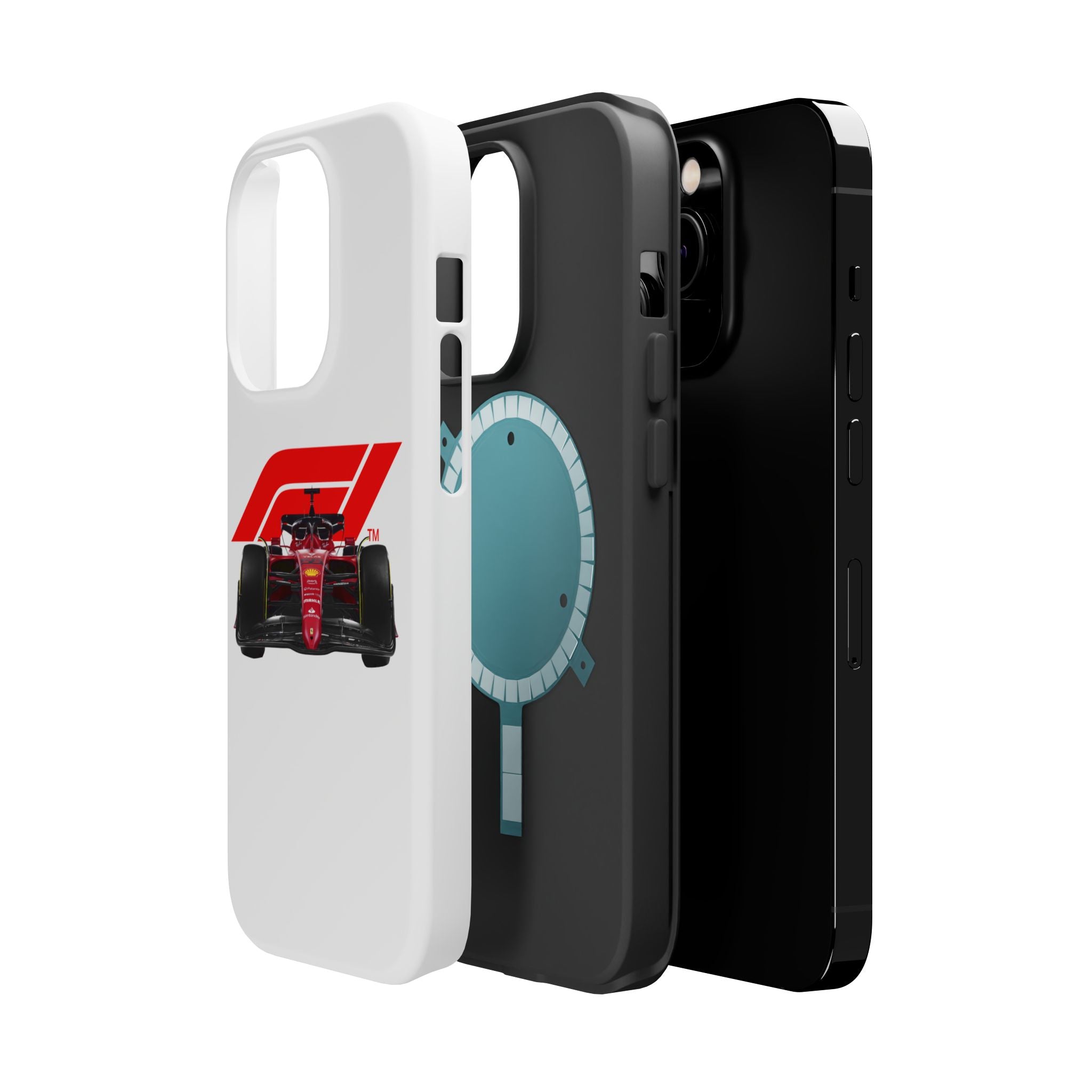 F1 inspired magnetic Tough Cases