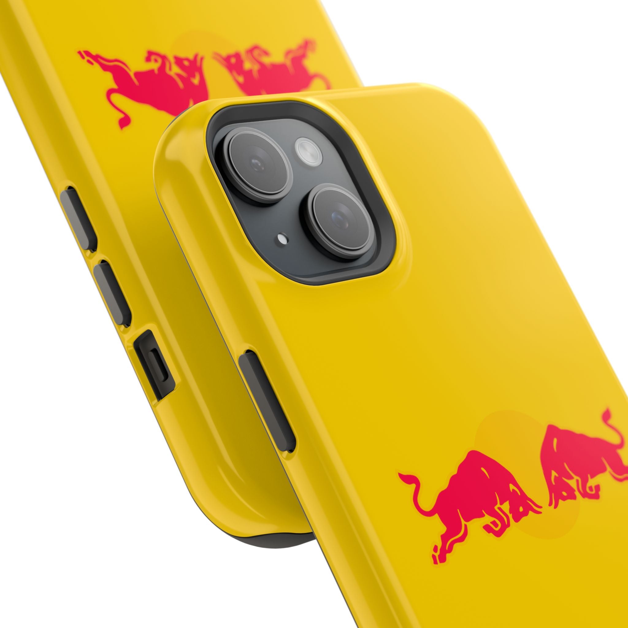 Red Bull yellow inspired Magnetic Tough Cases