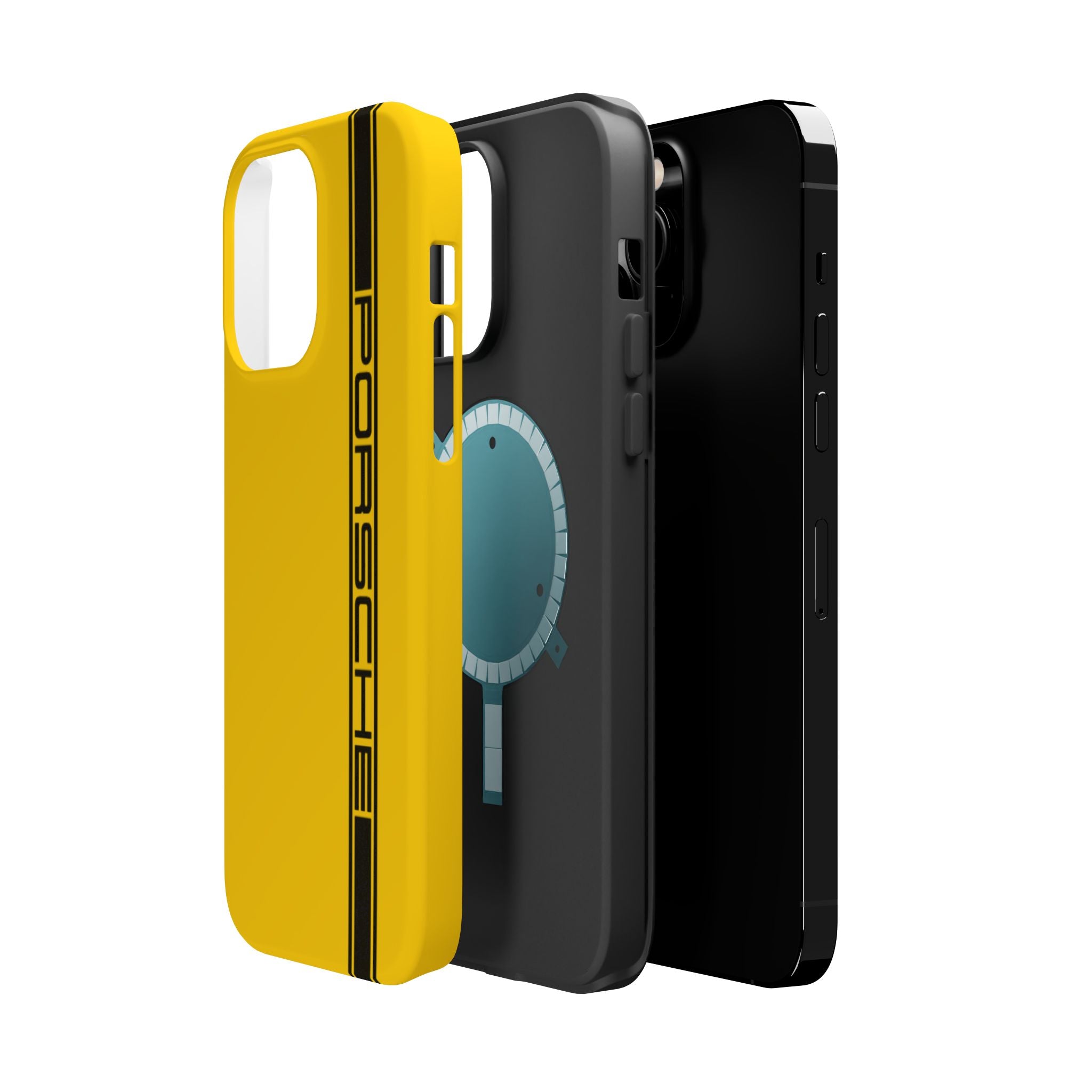 Porsche Speed yellow inspired Magnetic Tough Cases