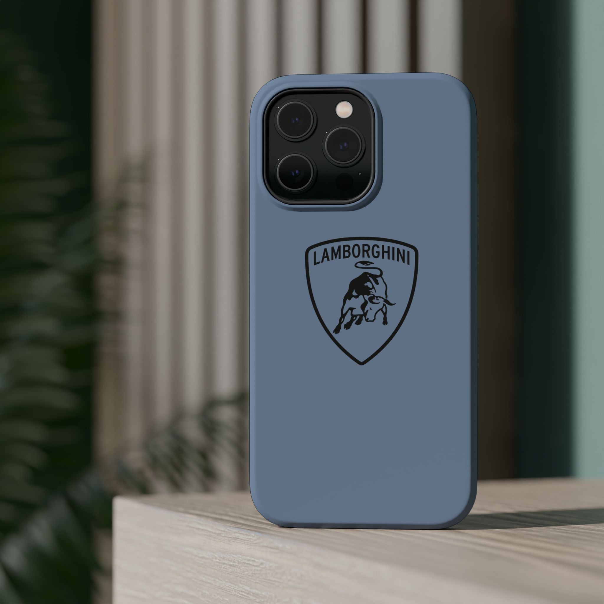 Lamborghini Azzurro Thetys inspired Magnetic Tough Cases