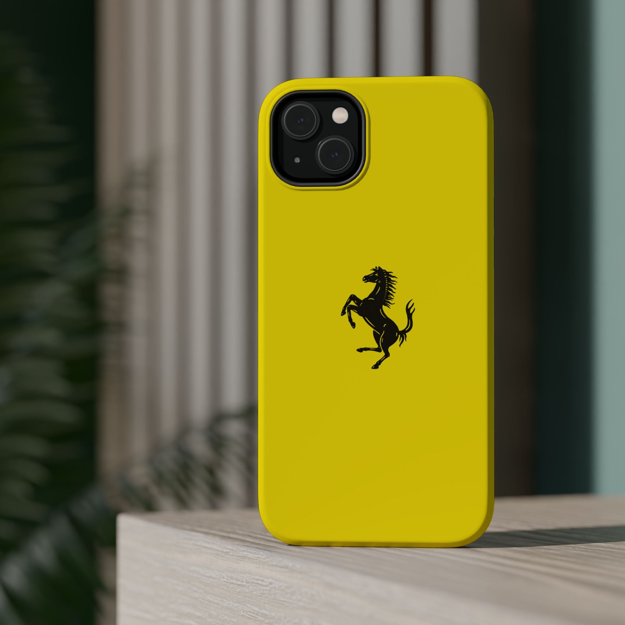 Ferrari horse giallo modena inspired Magnetic Tough Cases