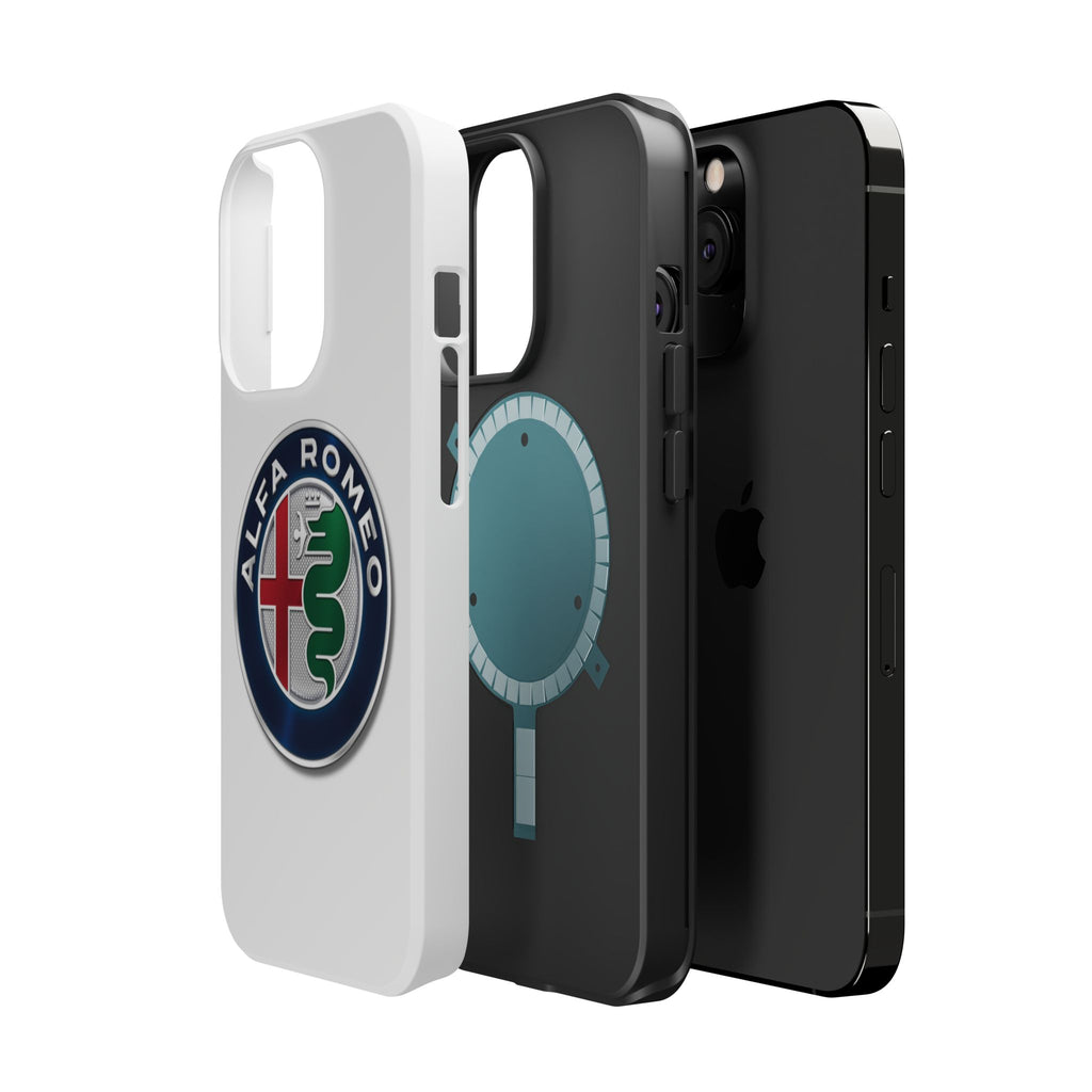 Alfa Romeo White Magnetic Tough Cases
