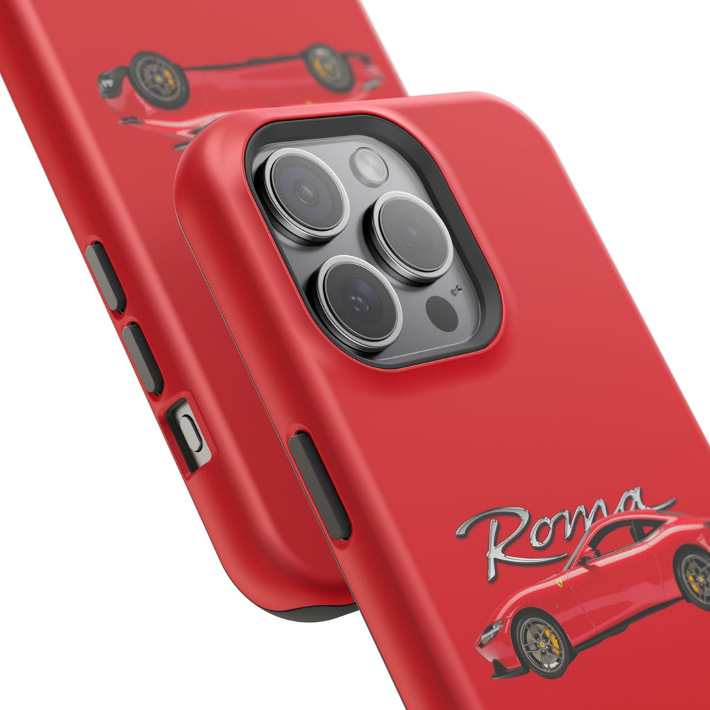 Ferrari Roma inspired Magnetic Tough Cases
