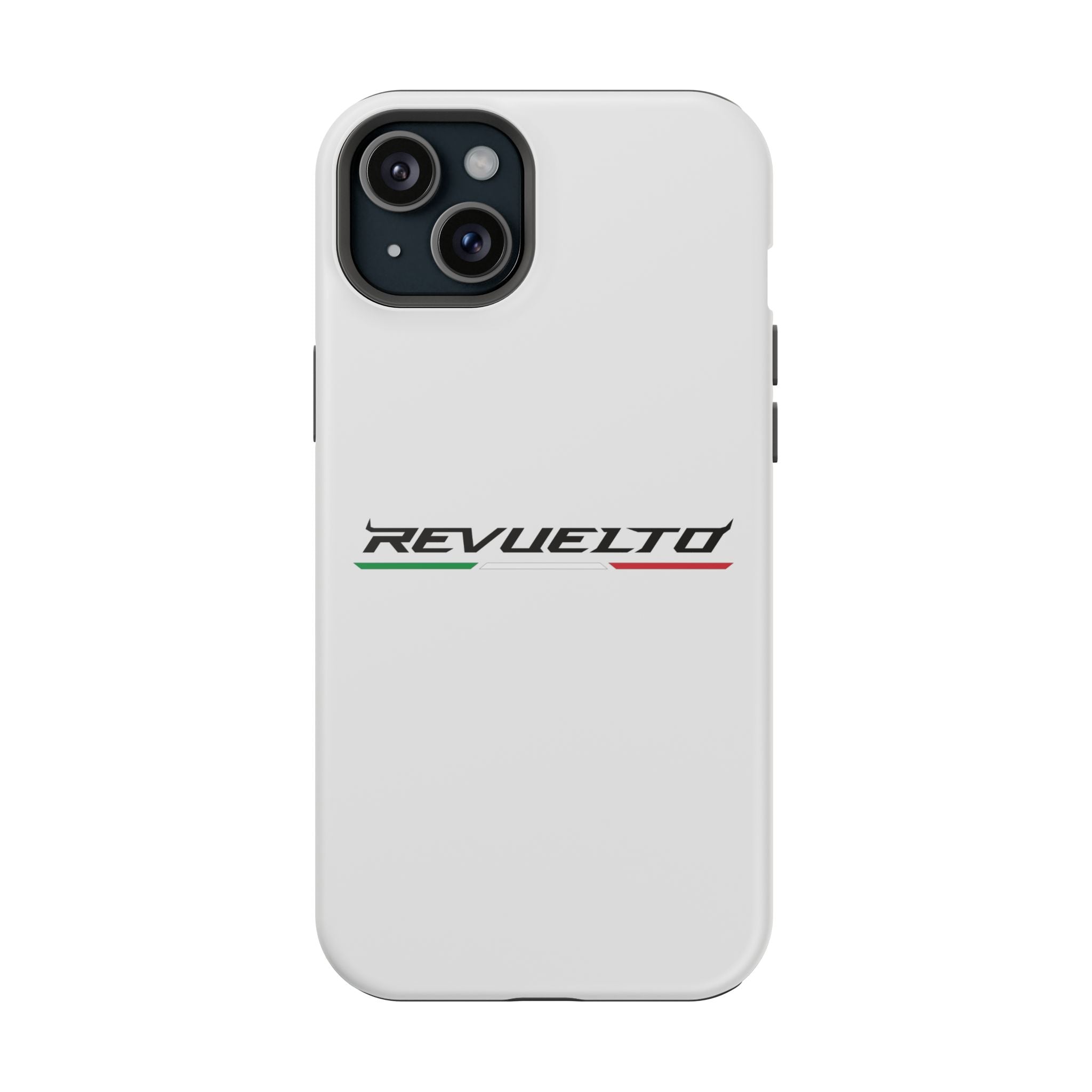 Lamborghini Revuelto White inspired Magnetic Tough Cases