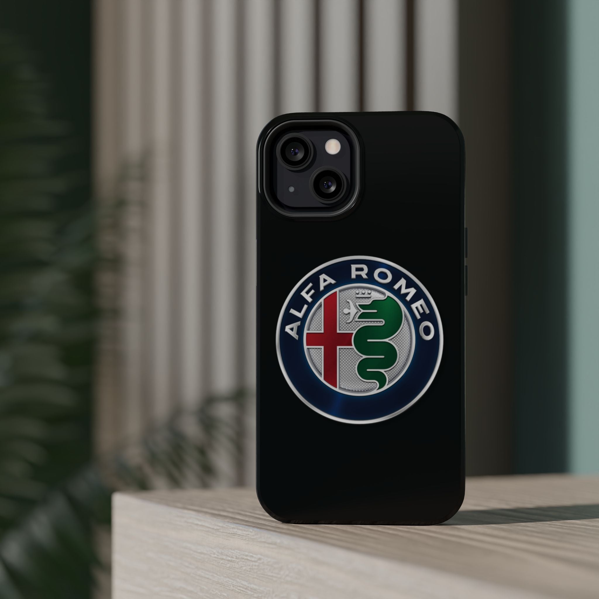 Alfa romeo Dark black inspired Magnetic Tough Cases