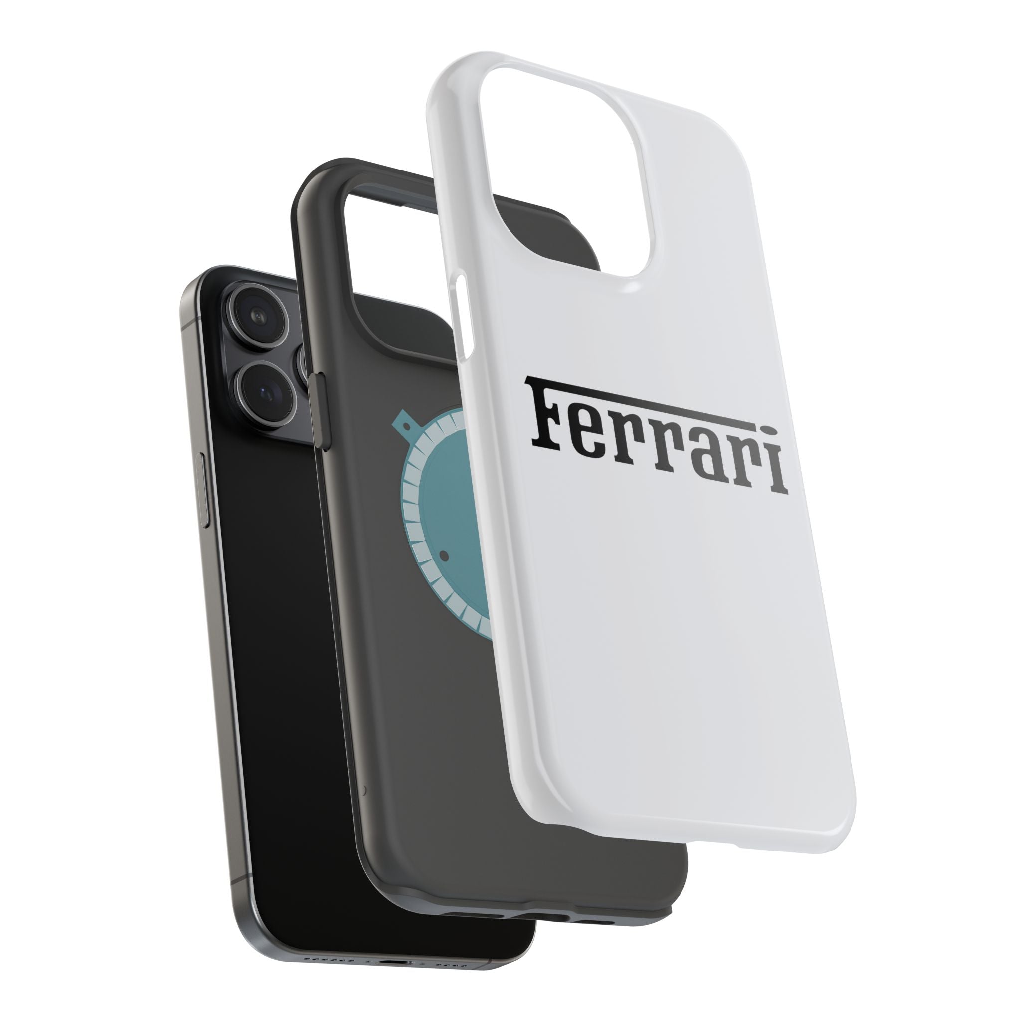 Ferrari Bianco Avus inspired Magnetic Tough Cases