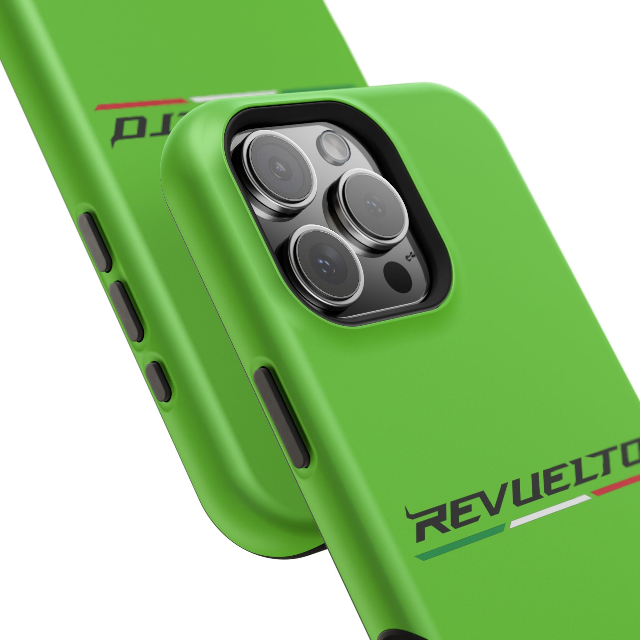 Lamborghini Revuelto Green inspired Magnetic Tough Cases