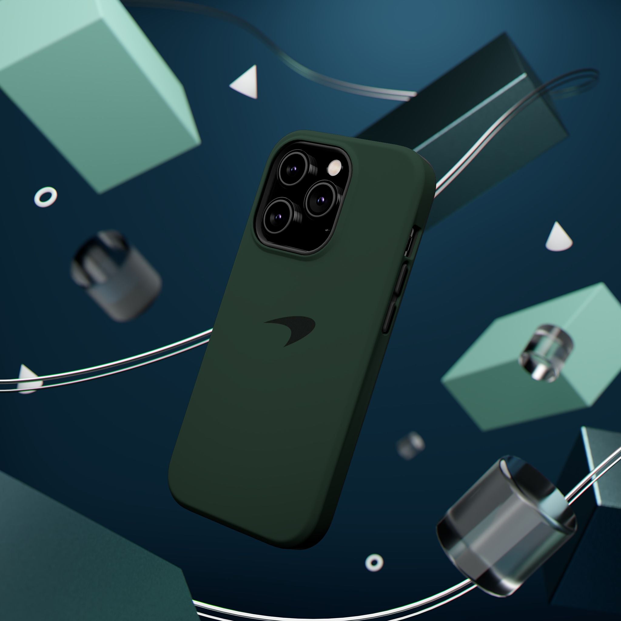 Racing green mclaren inspired Magnetic Tough Cases