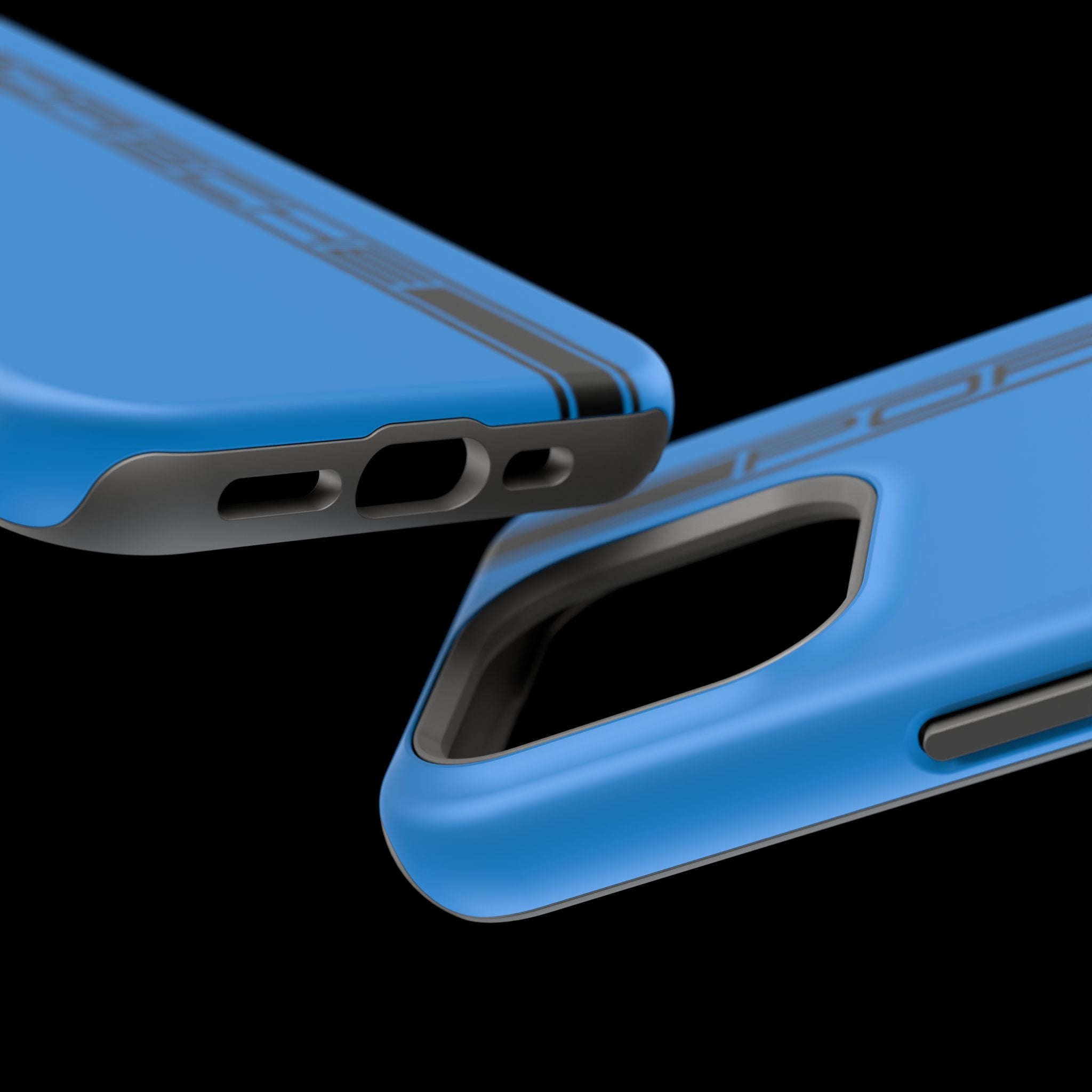 Porsche Riviera Blue inspired Magnetic Tough Cases