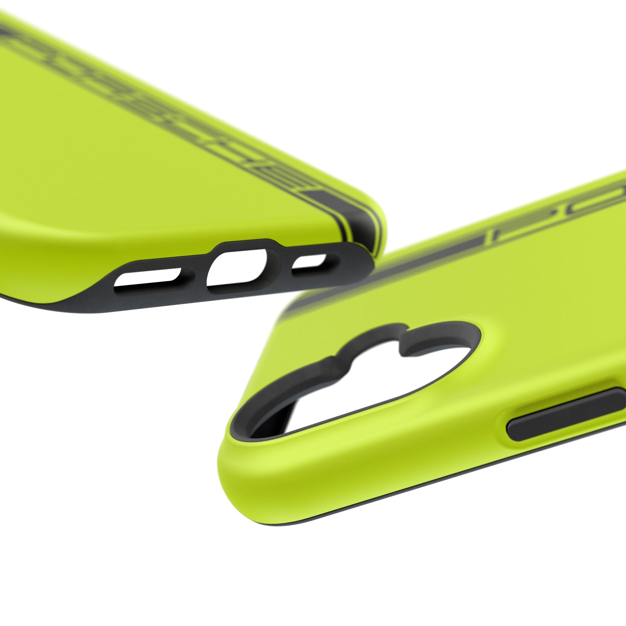 Porsche Acid Green Magnetic Tough Cases