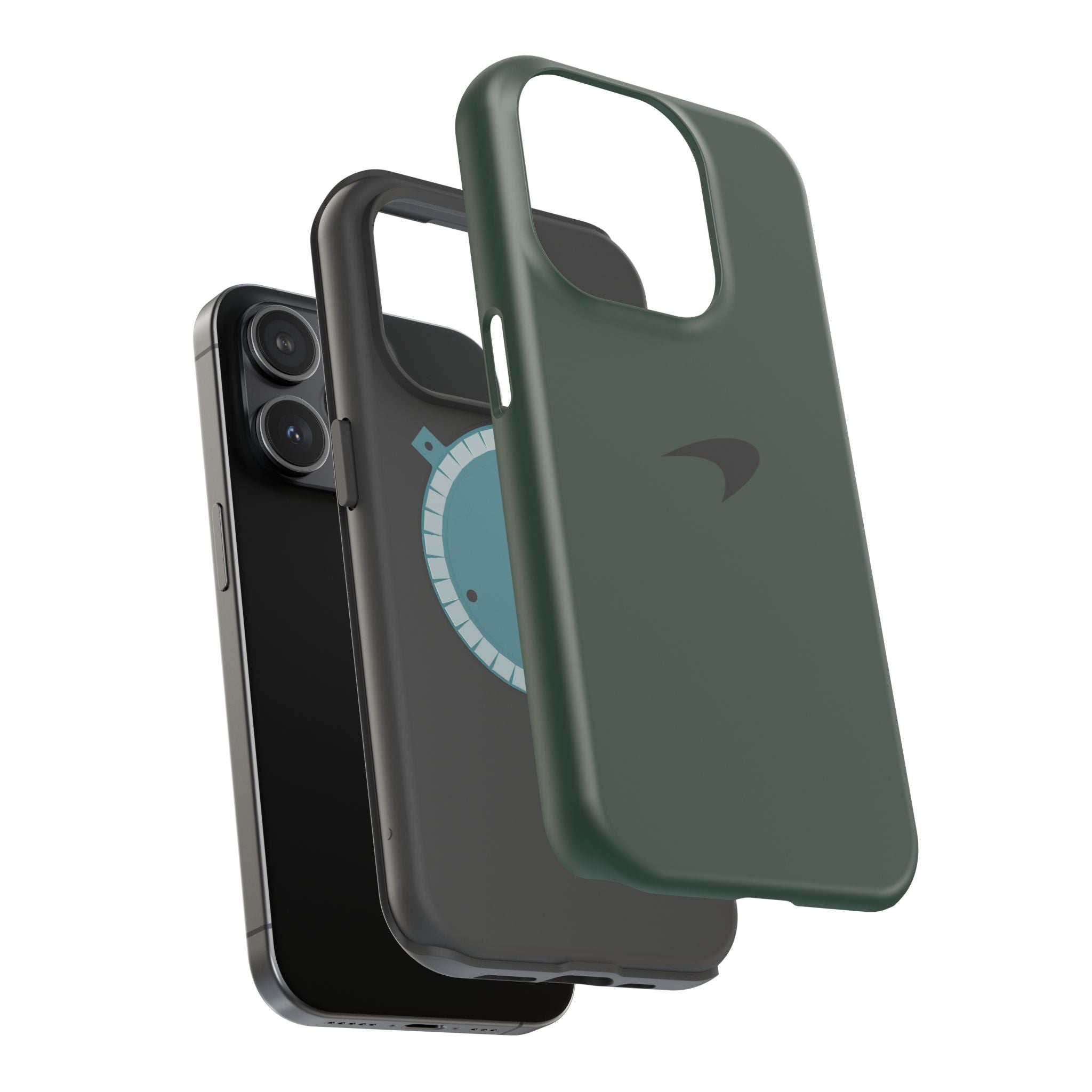 Racing green mclaren inspired Magnetic Tough Cases
