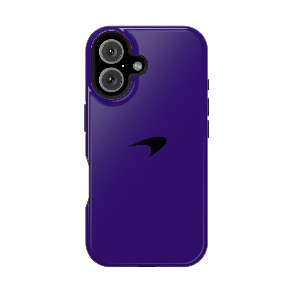 Estuches magnéticos resistentes inspirados en McLaren en color púrpura Lantana