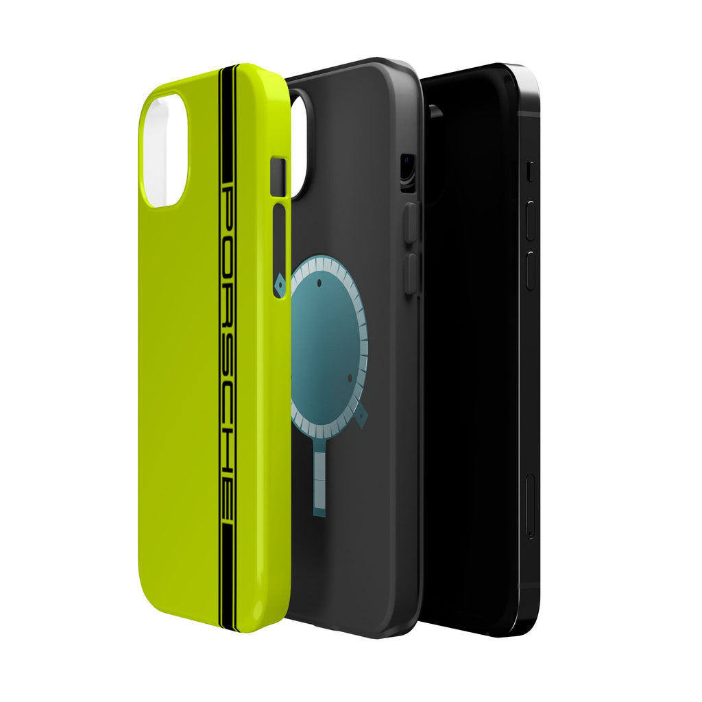 Porsche Acid green inspired Magnetic Tough Cases