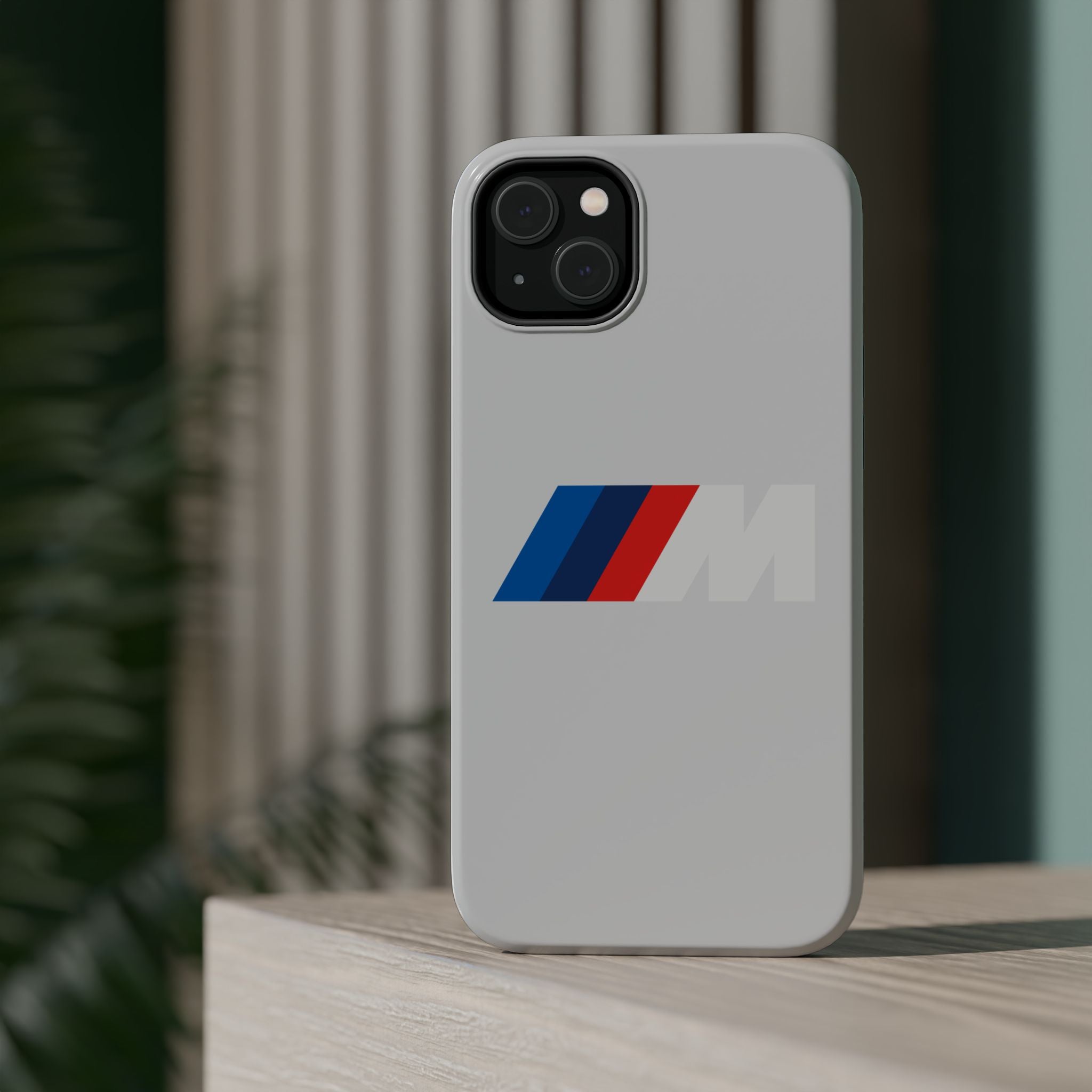 M badge inspired Magnetic Tough Cases