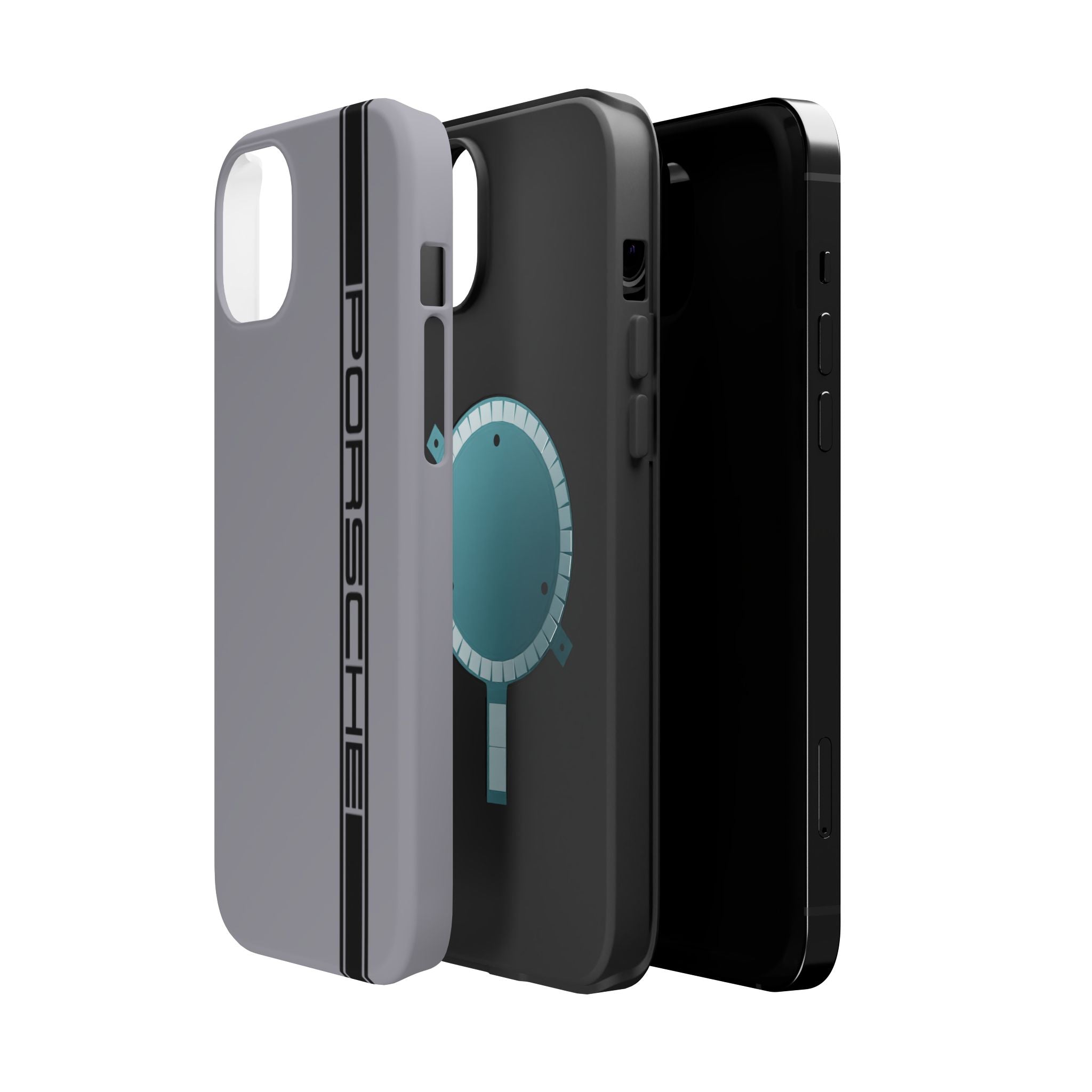 Porsche Chalk grey inspired Magnetic Tough Cases