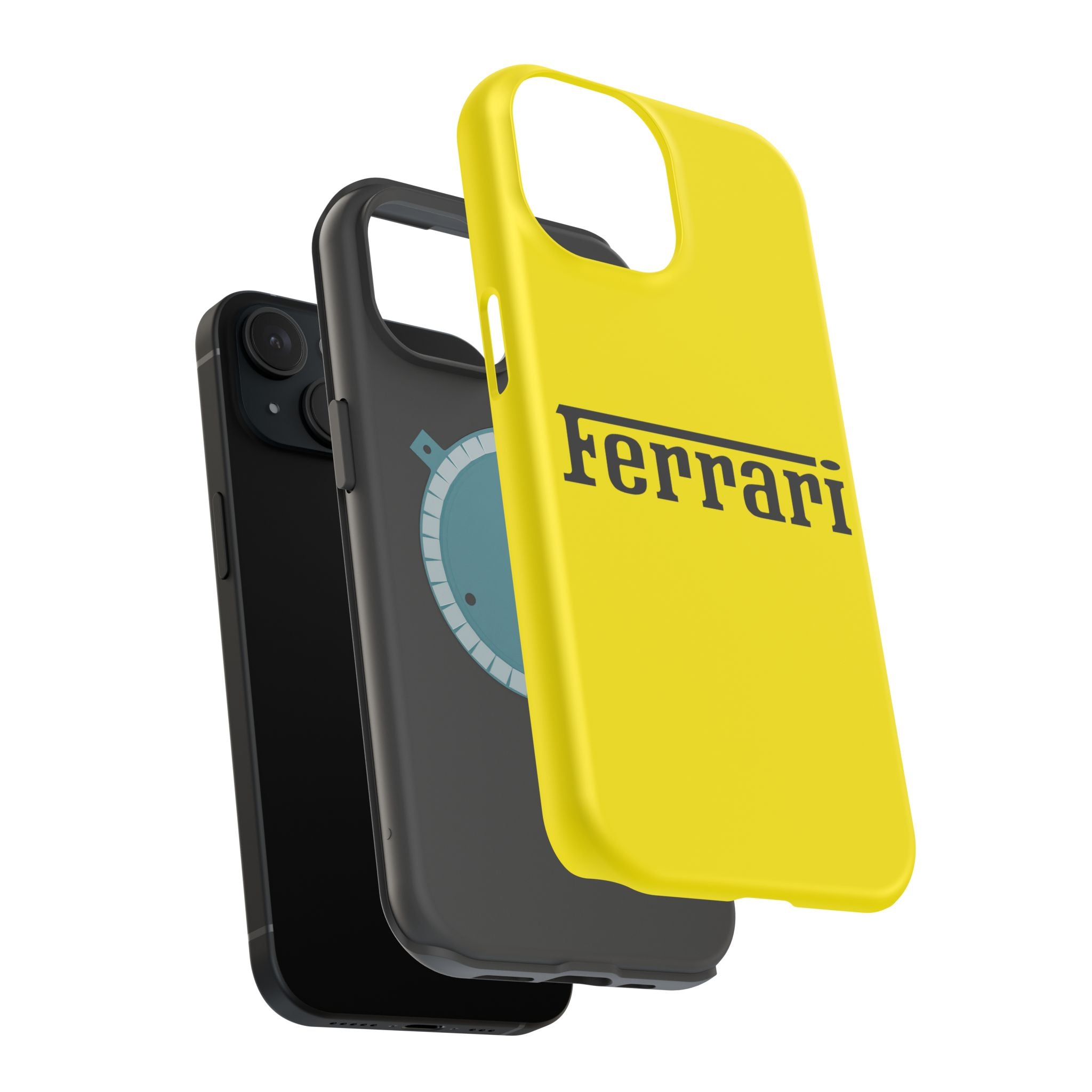 Ferrari Giallo Modena Inspired Magnetic Tough Cases
