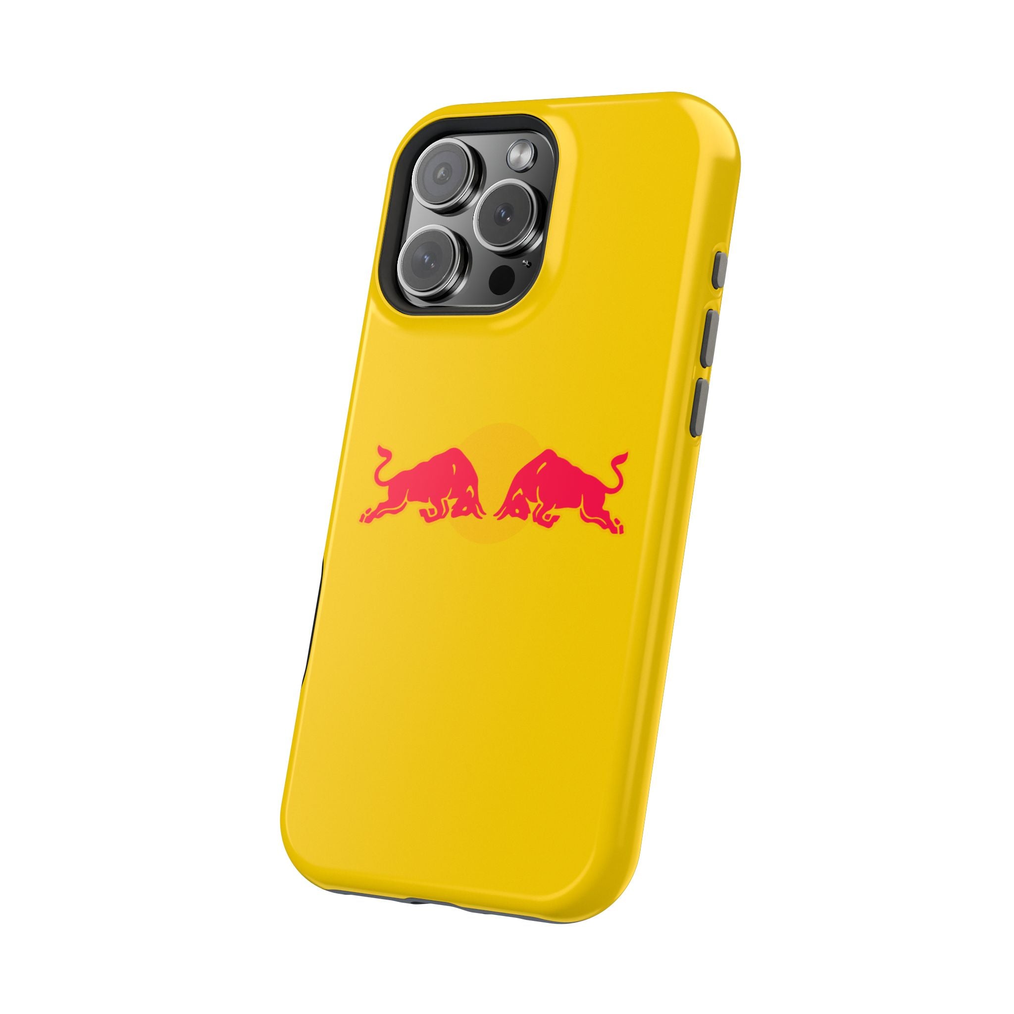 Red Bull yellow inspired Magnetic Tough Cases