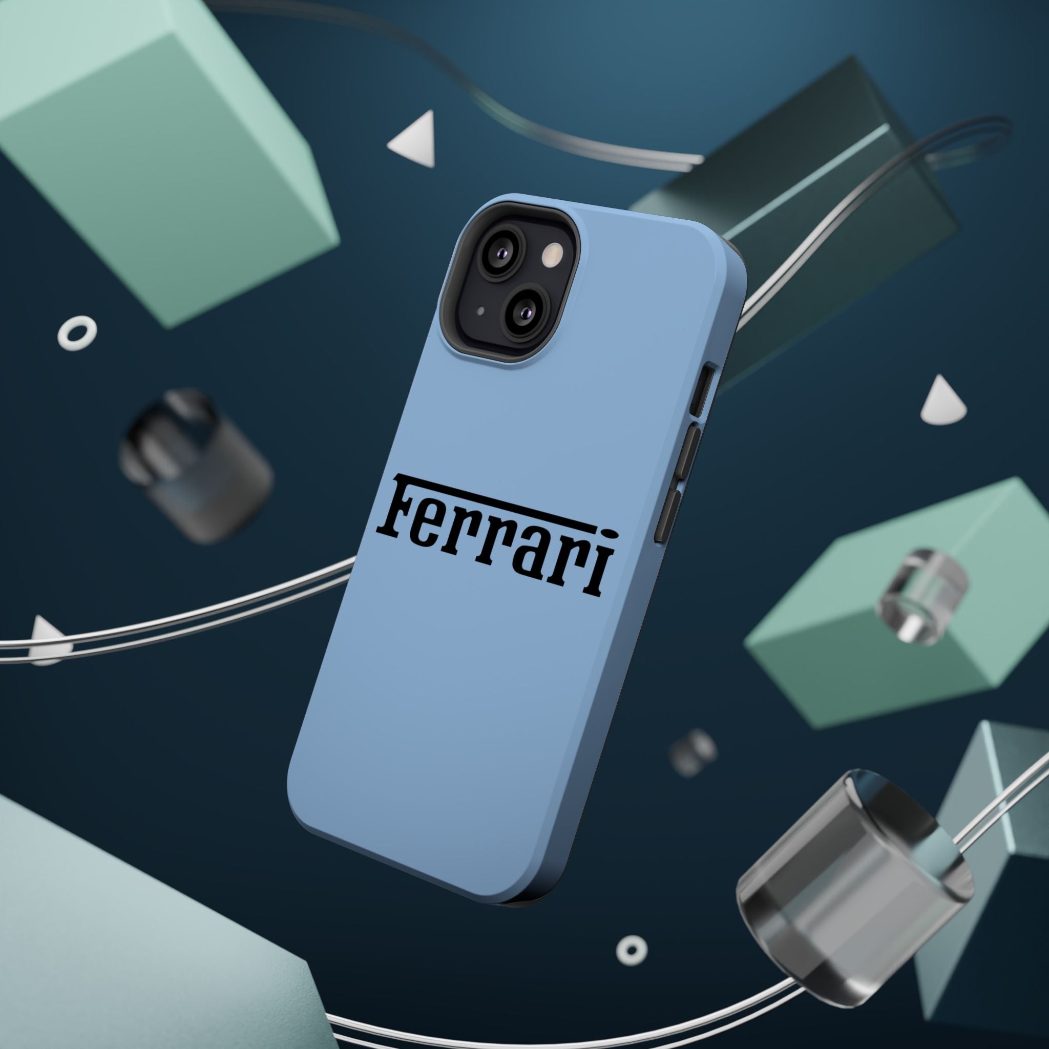 Ferrari Grigio Alloy inspired Magnetic Tough Cases