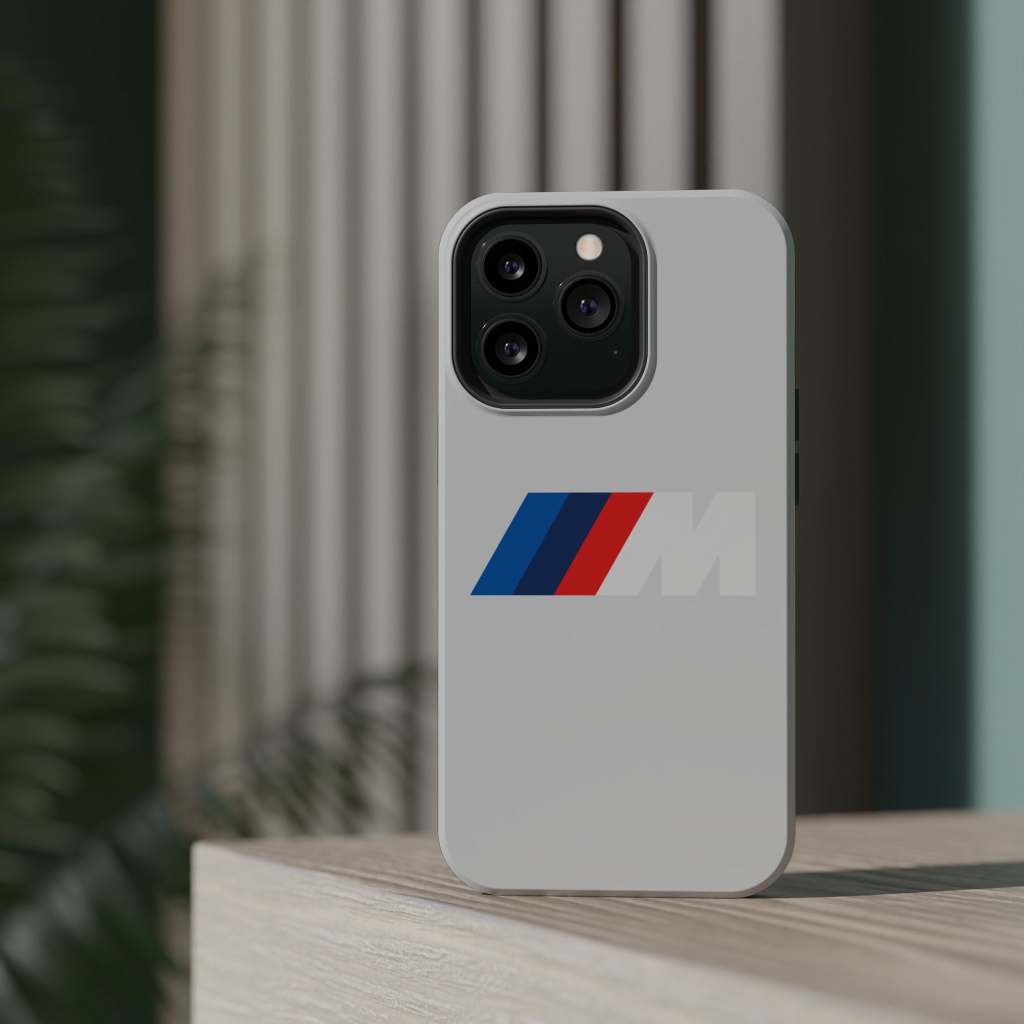 M badge inspired Magnetic Tough Cases