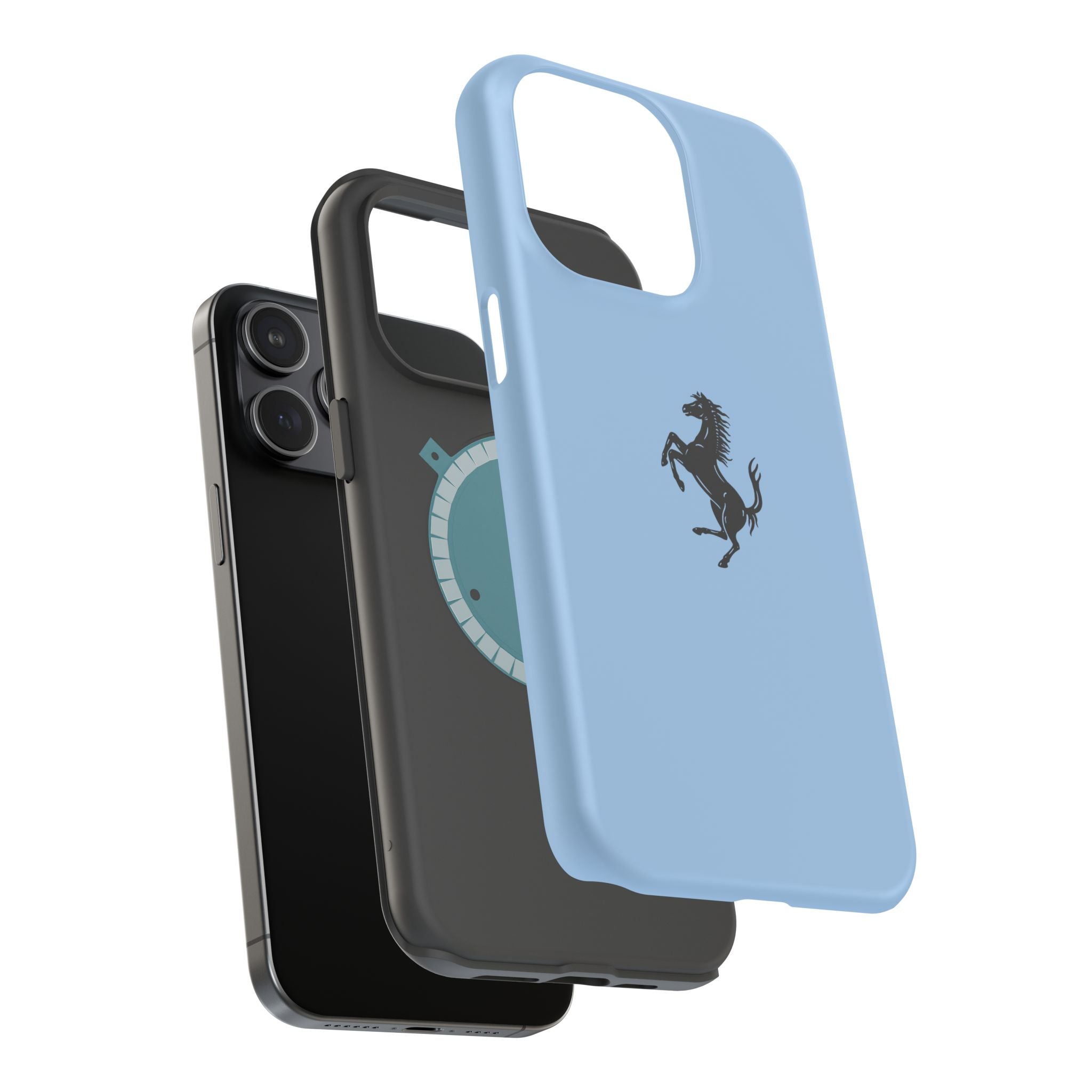 Ferrari hose Grigio alloy inspired Magnetic Tough Cases