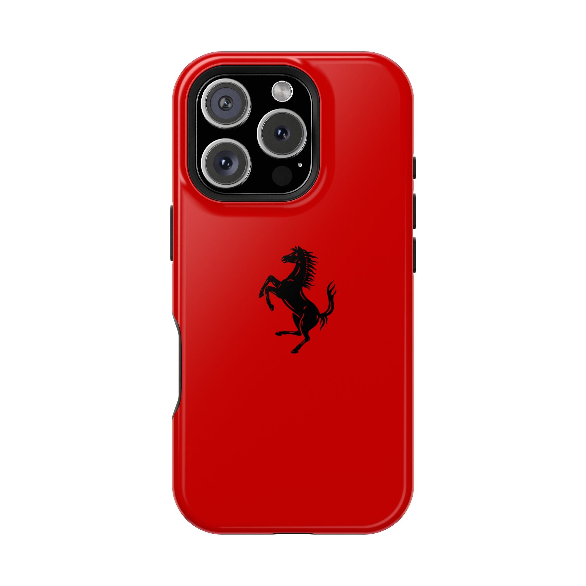 Ferrari horse Rosso Corsa inspired Magnetic Tough Cases