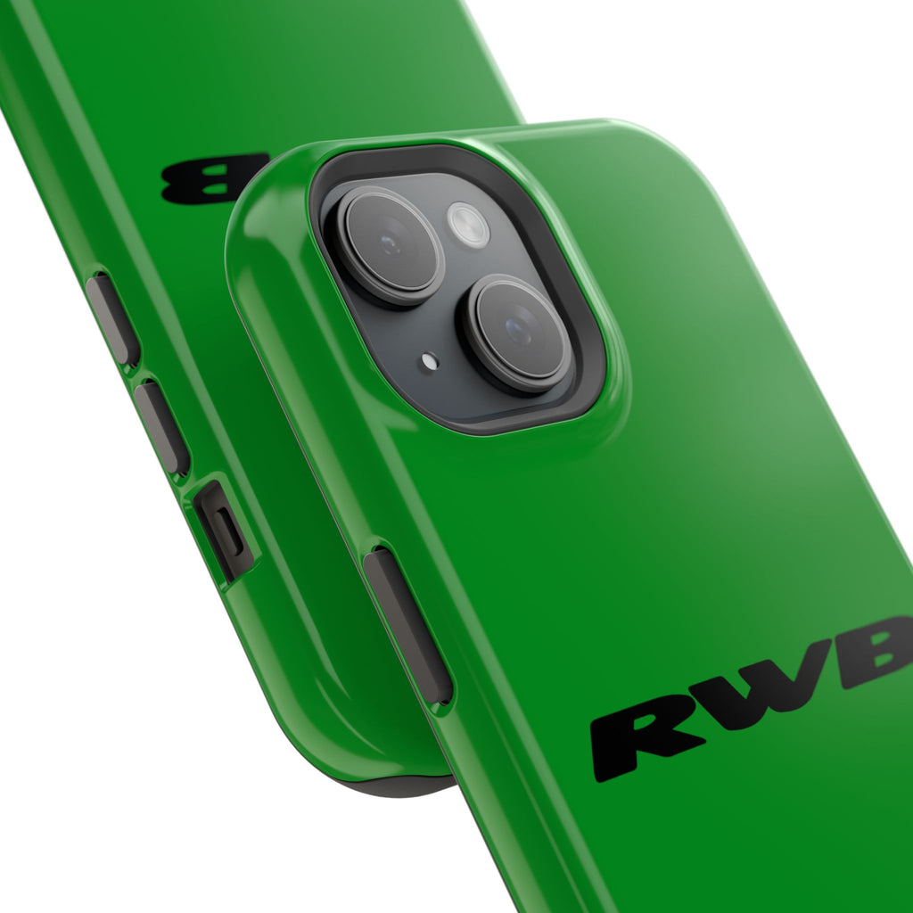 Estuches magnéticos resistentes inspirados en el verde víbora de RWB