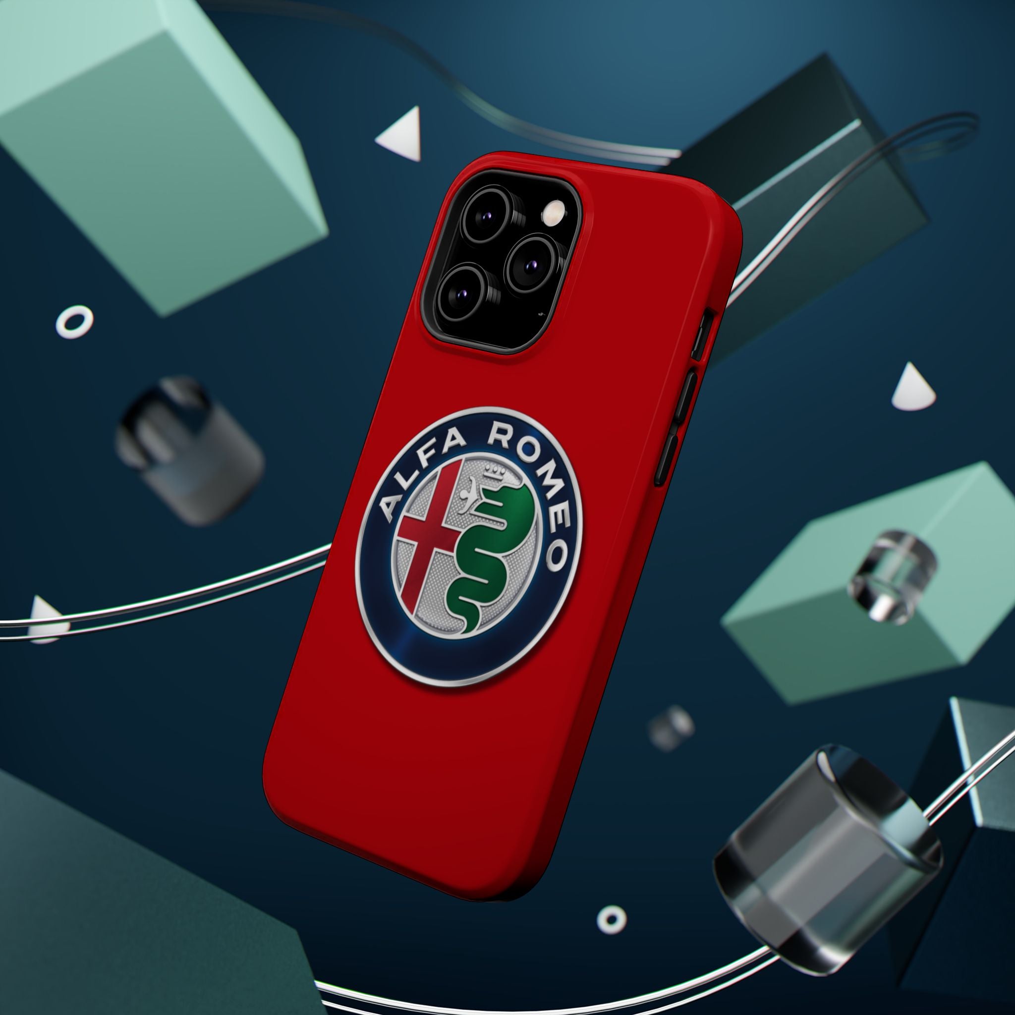 Alfa Romeo Red inspired Magnetic Tough Cases