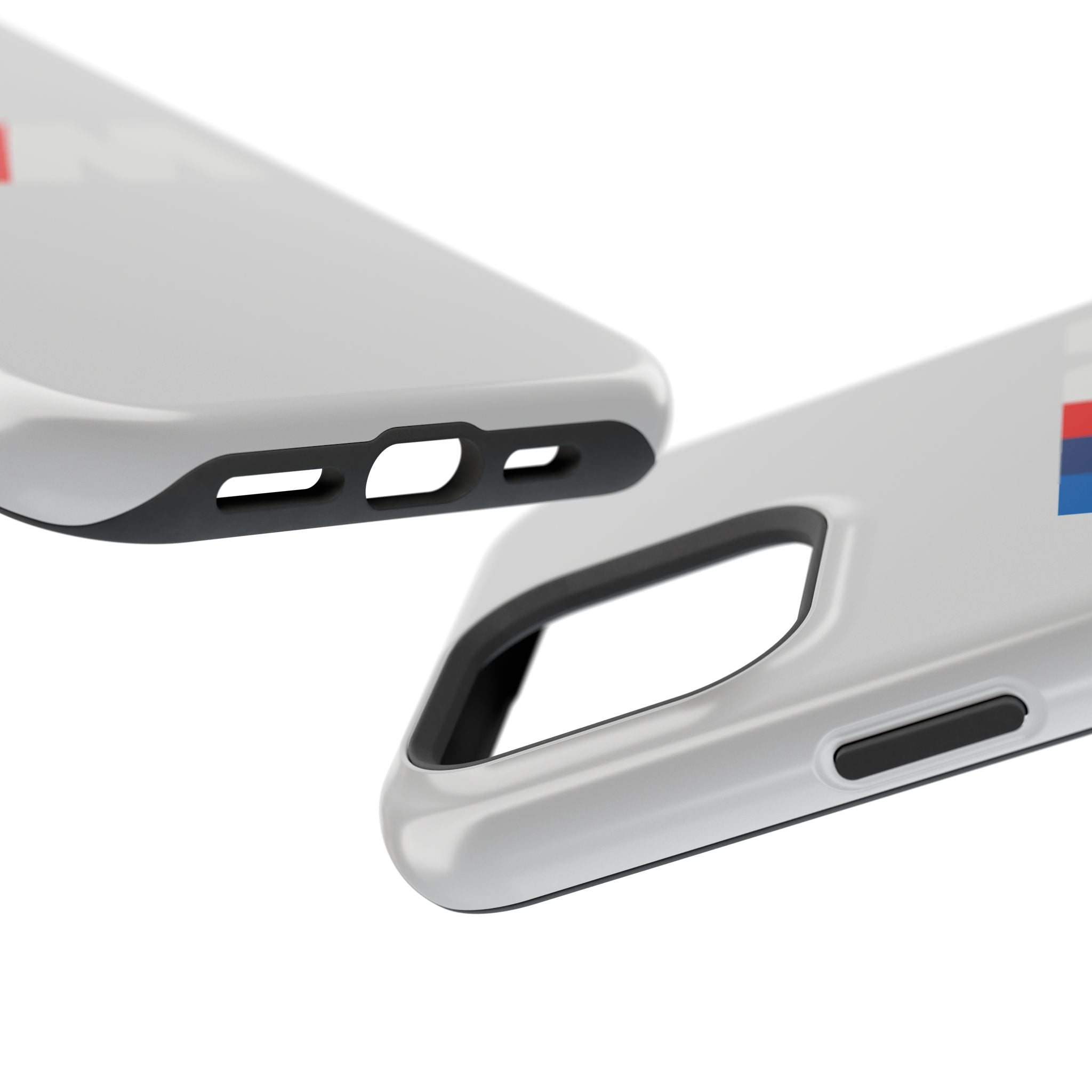 M badge inspired Magnetic Tough Cases