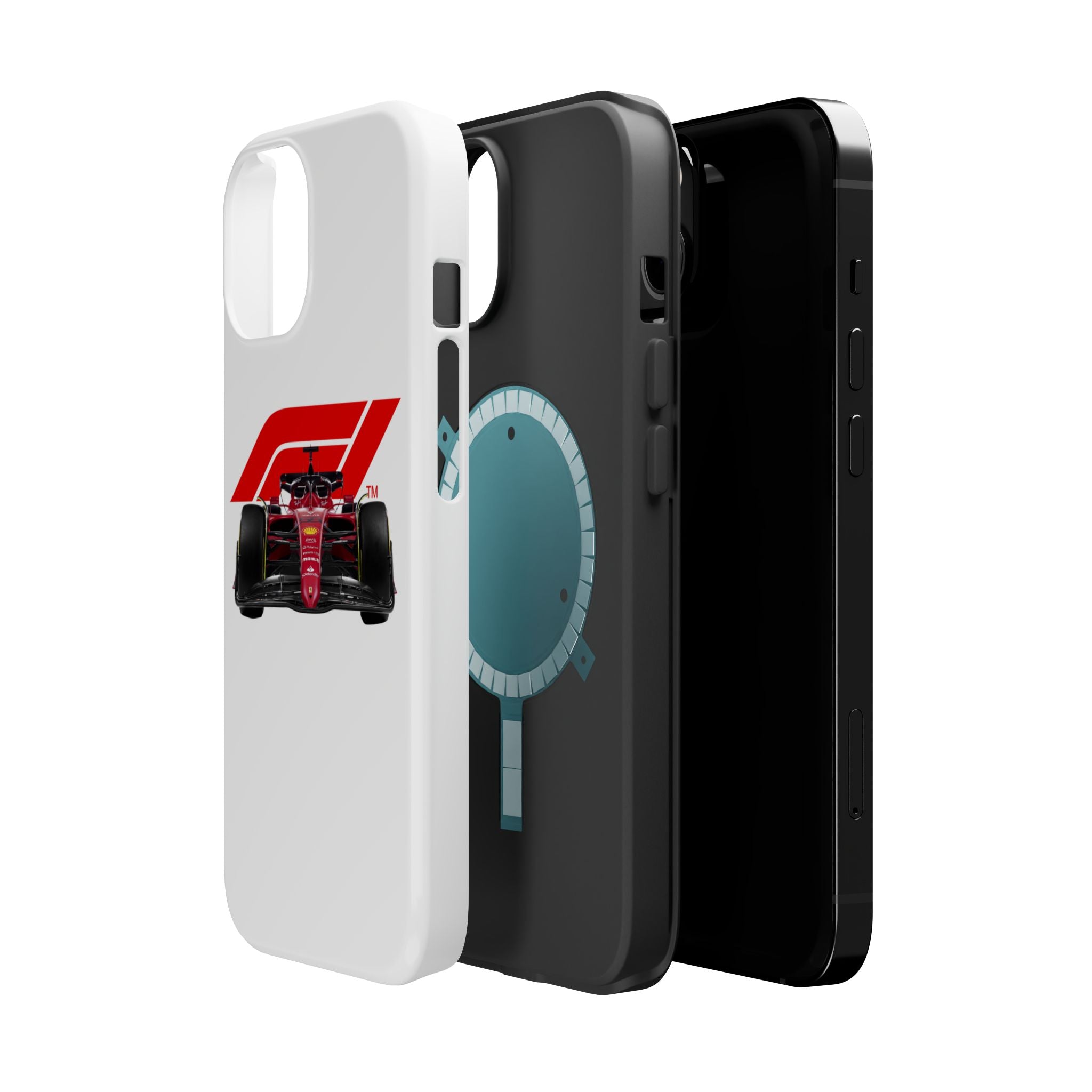 F1 inspired magnetic Tough Cases