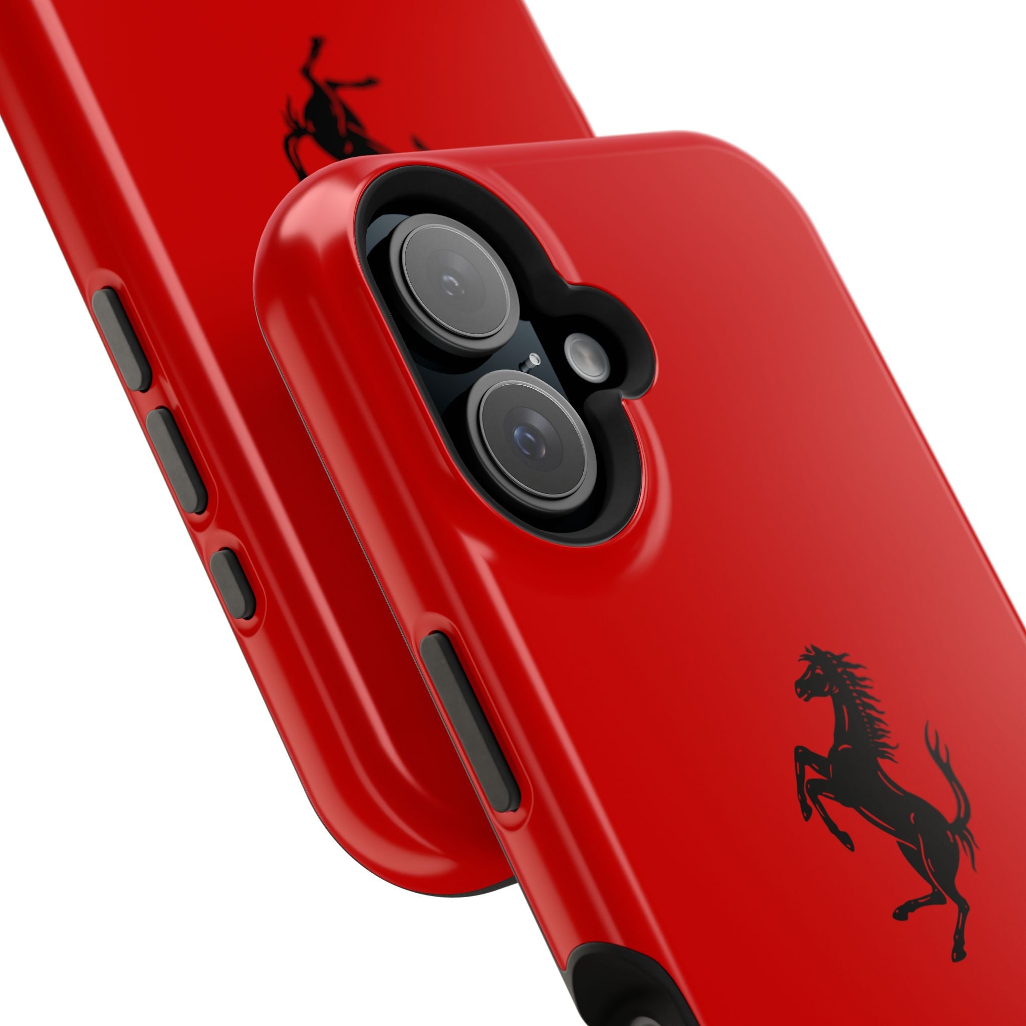 Ferrari horse Rosso corsa inspired Magnetic Tough Cases