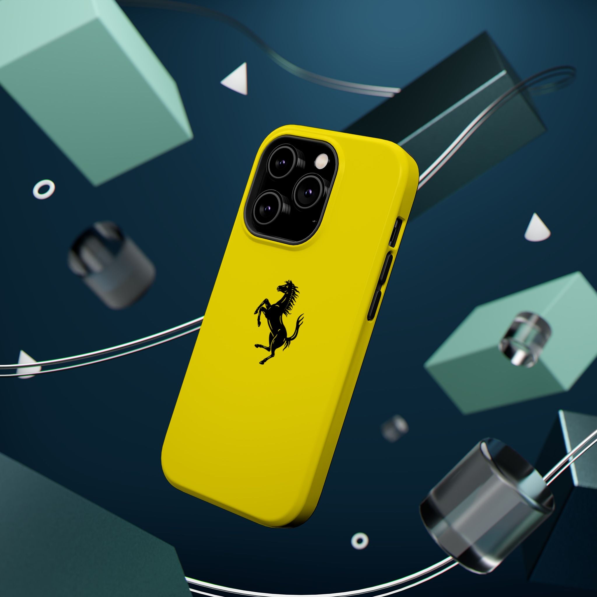 Ferrari horse giallo modena inspired Magnetic Tough Cases