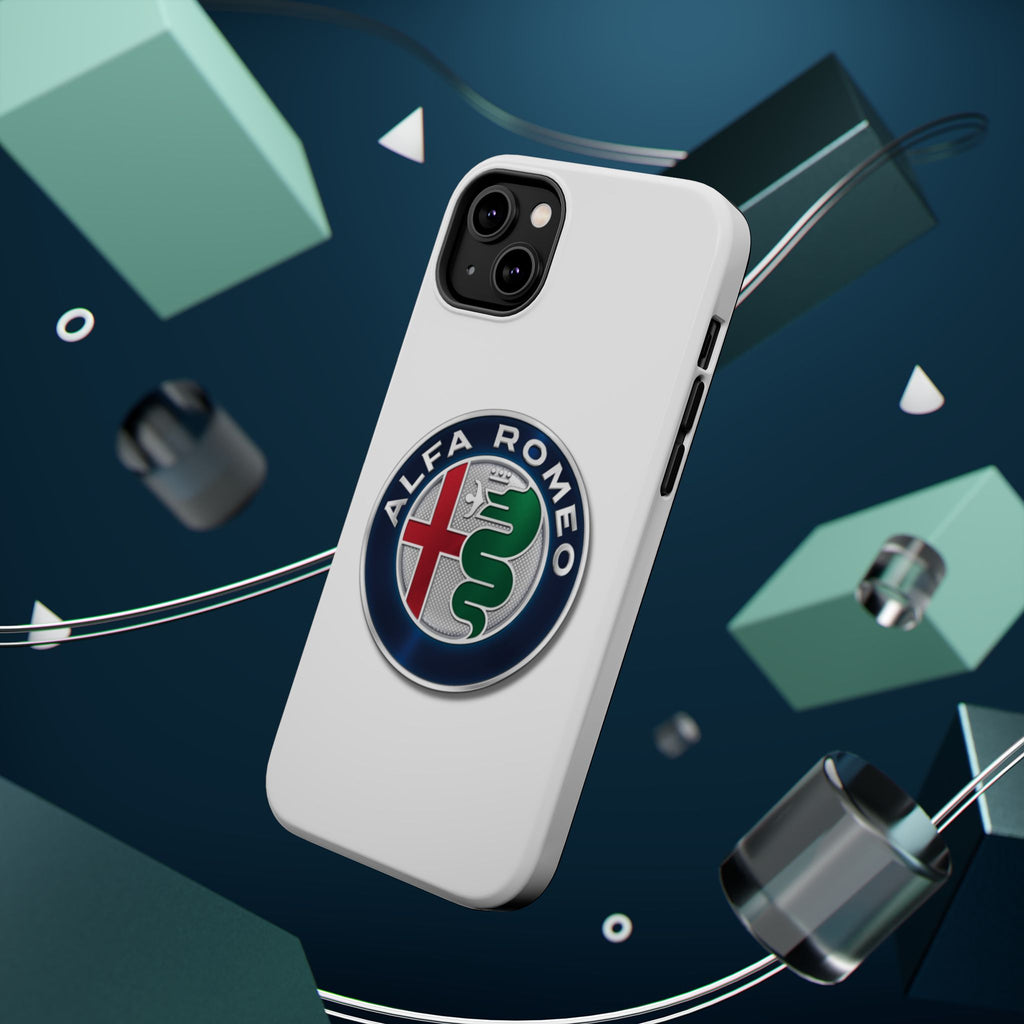 Alfa Romeo White Magnetic Tough Cases