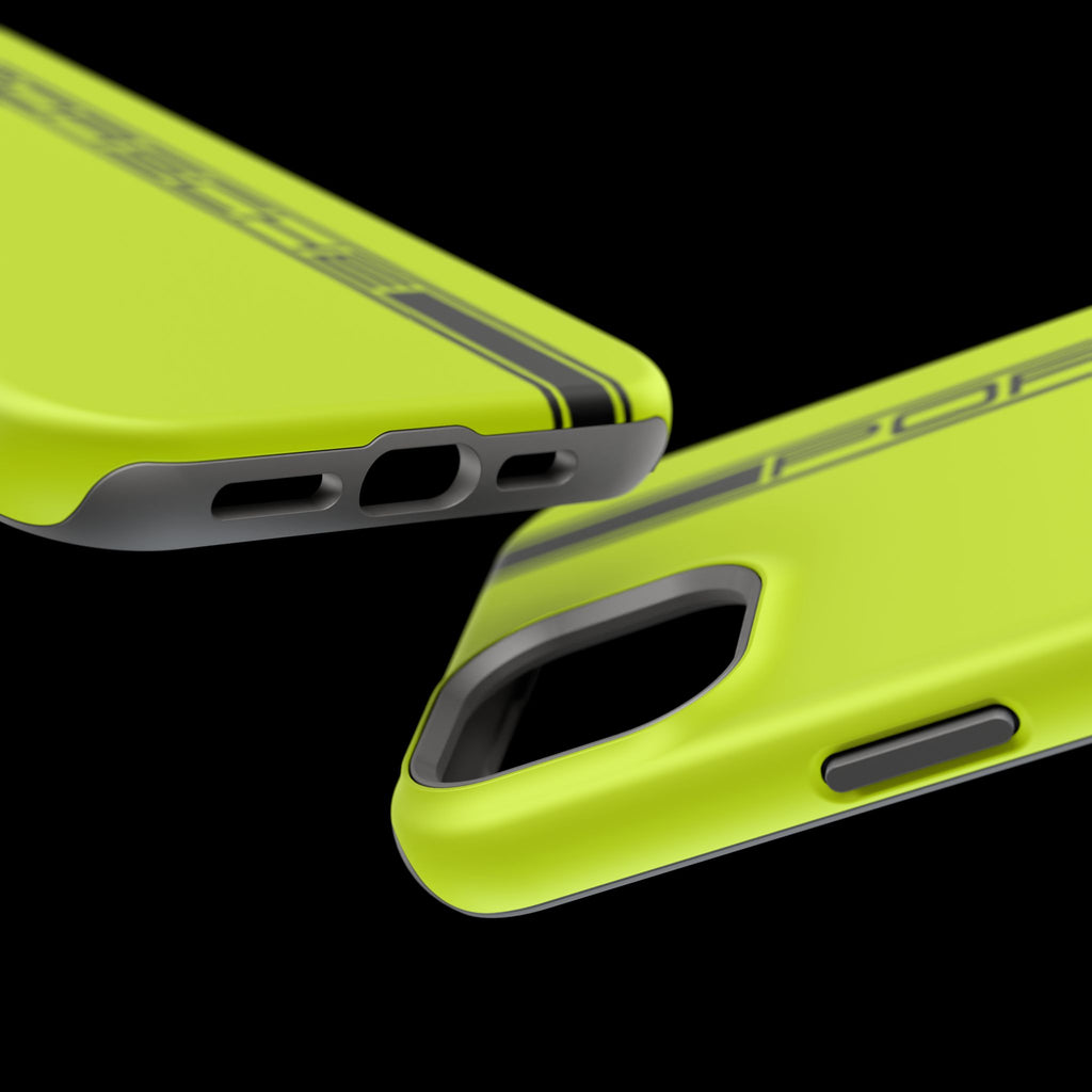 Porsche Acid green inspired Magnetic Tough Cases