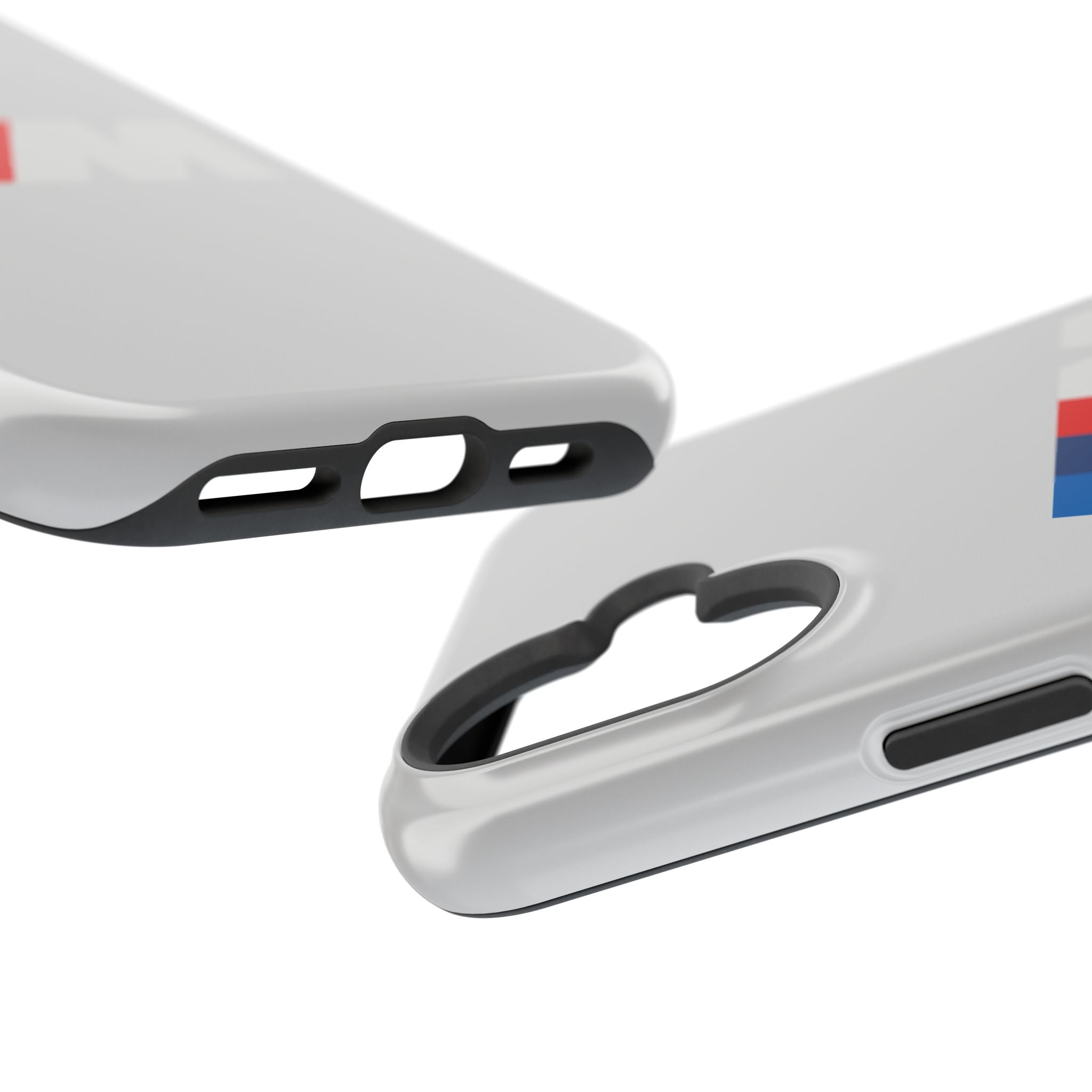 M badge inspired Magnetic Tough Cases