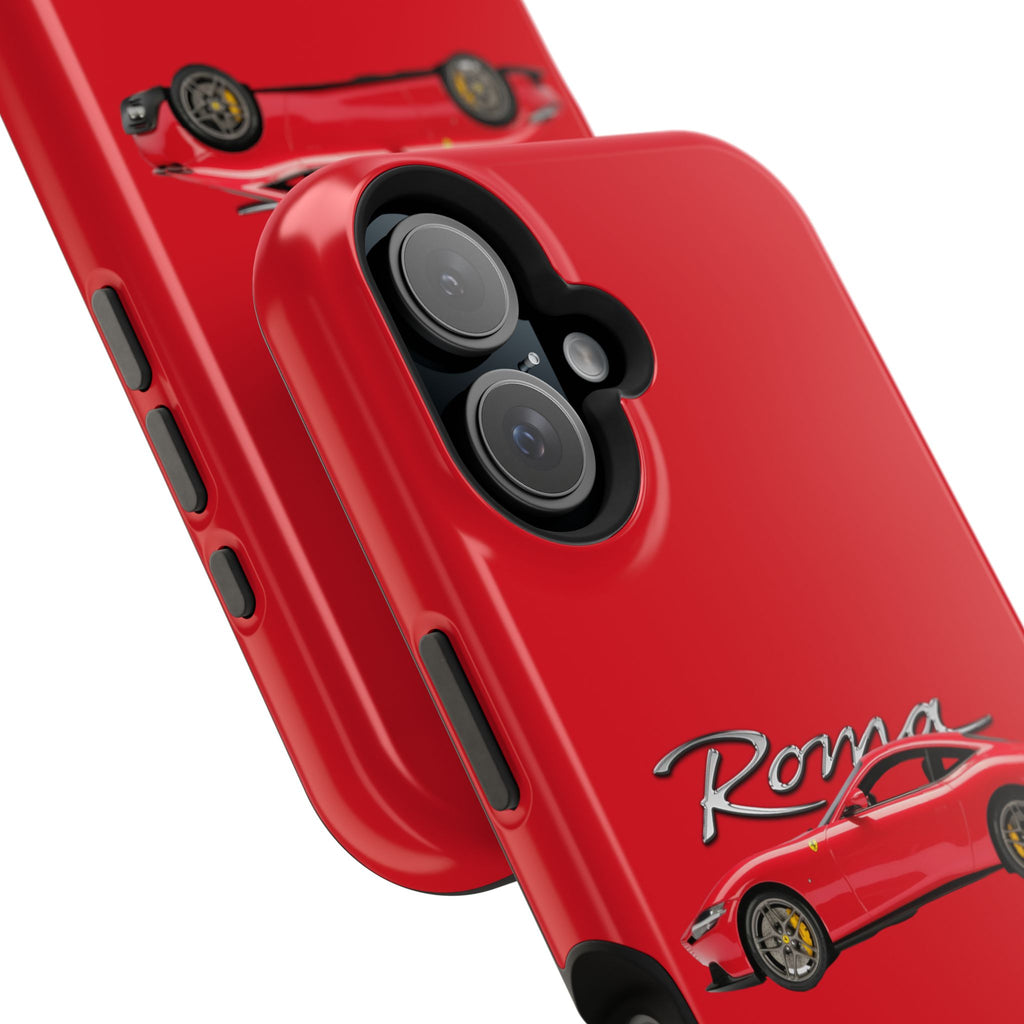 Ferrari Roma inspired Magnetic Tough Cases