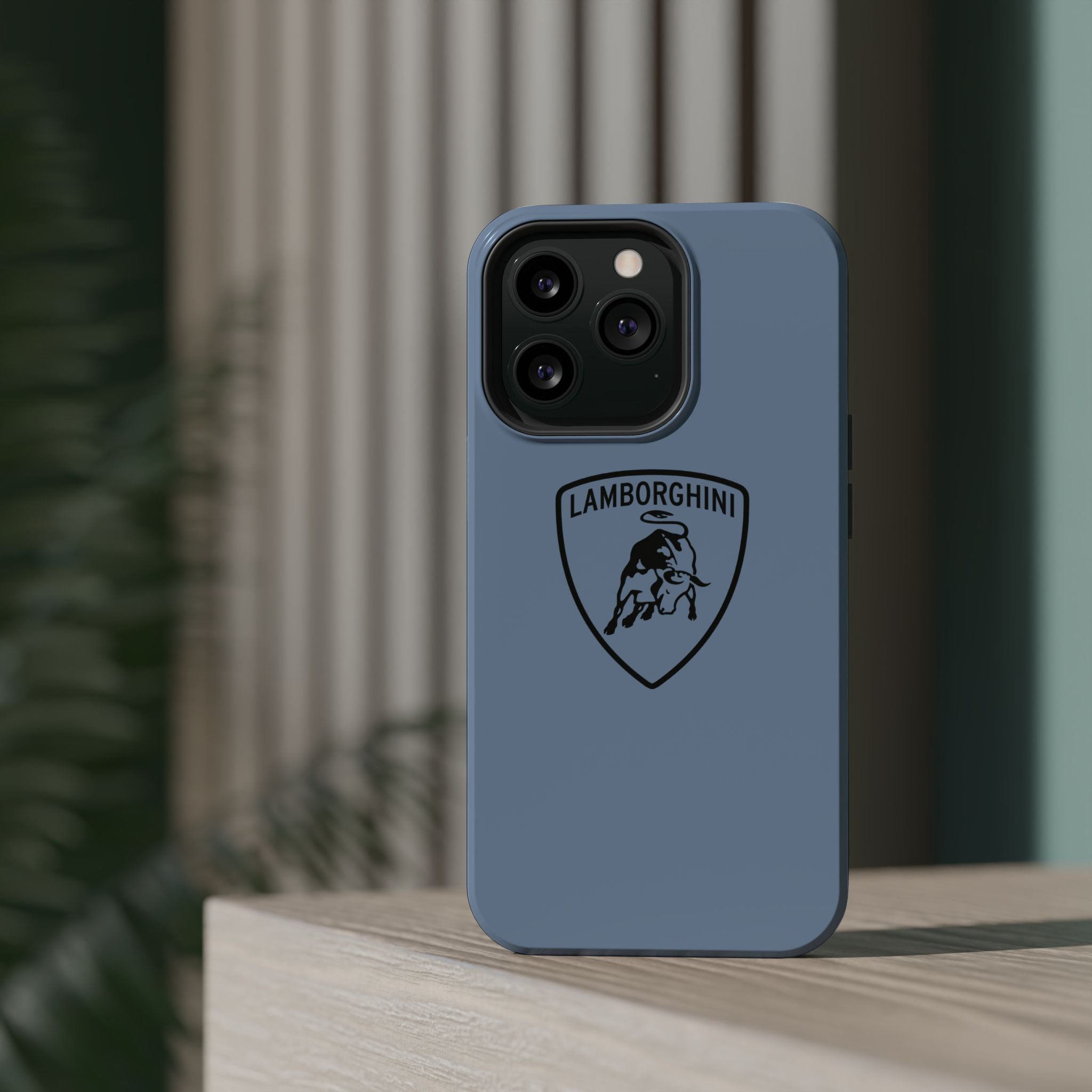 Lamborghini Azzurro Thetys inspired Magnetic Tough Cases