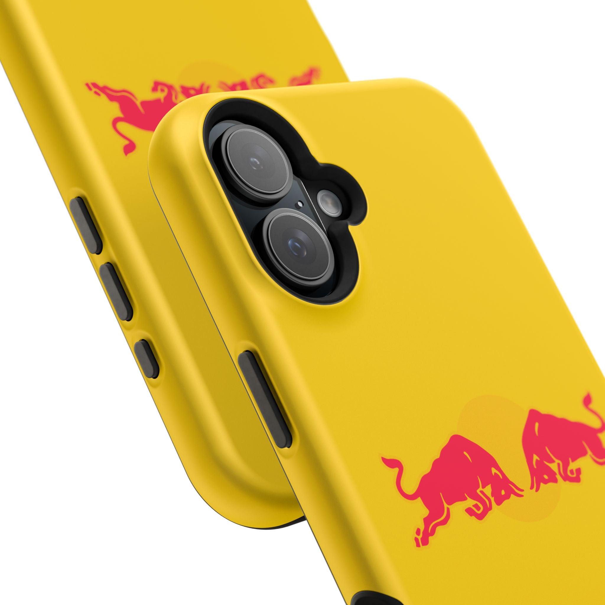 Red Bull yellow inspired Magnetic Tough Cases