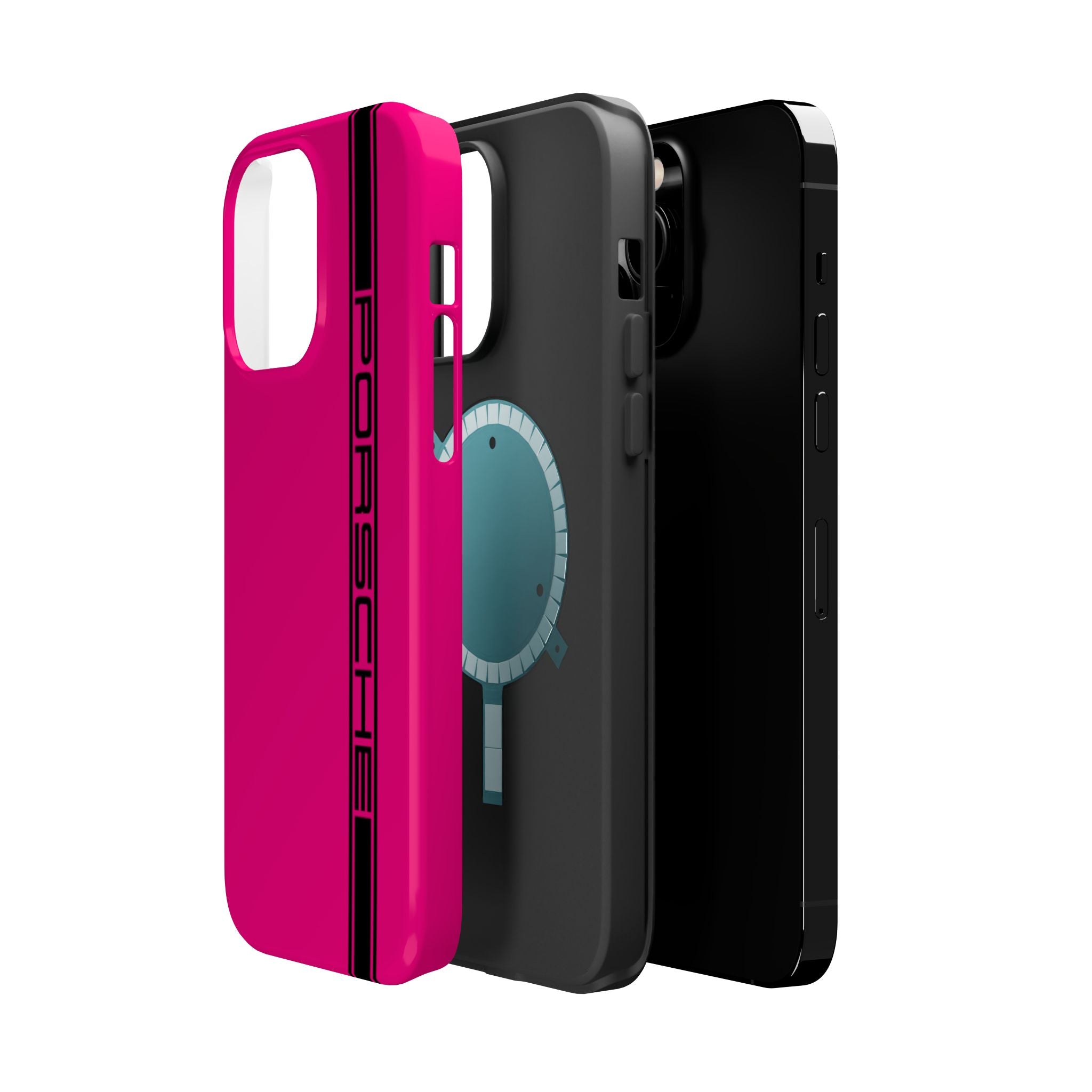 Porsche Rubystar colored inspired Magnetic Tough Cases