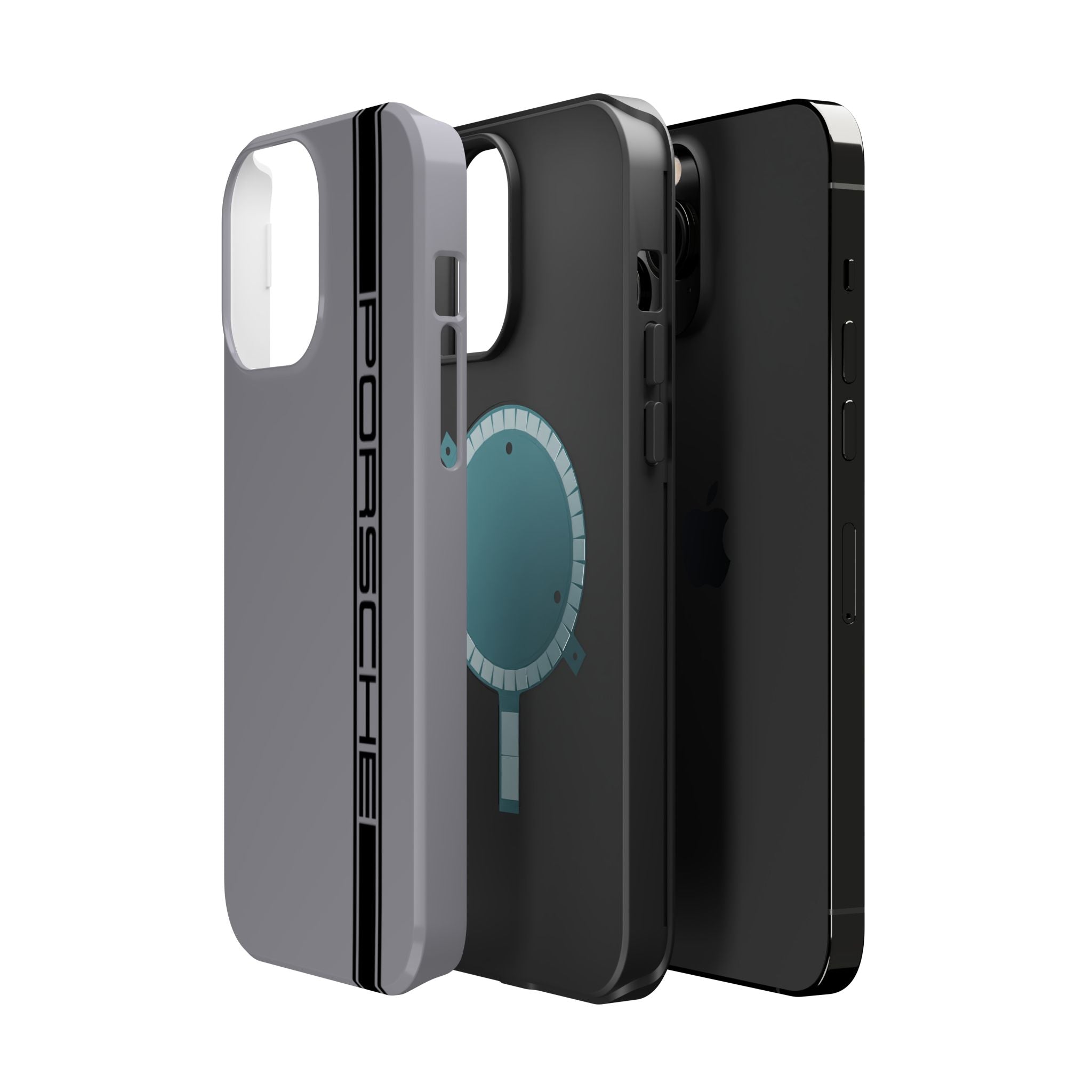 Porsche Chalk grey inspired Magnetic Tough Cases
