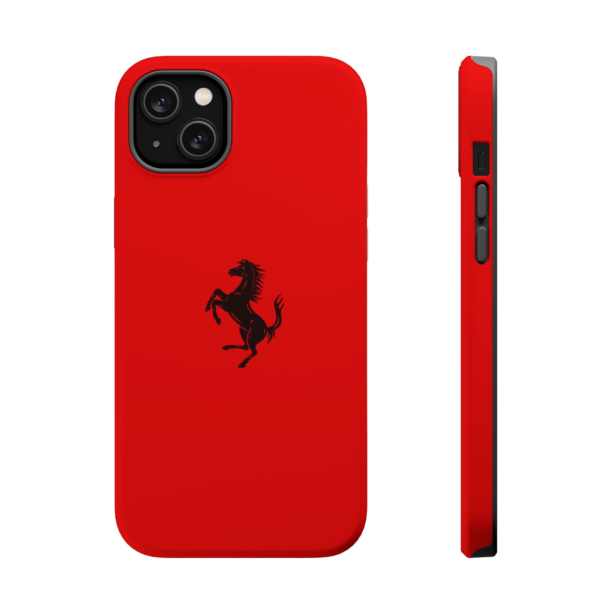 Ferrari horse Rosso Corsa inspired Magnetic Tough Cases